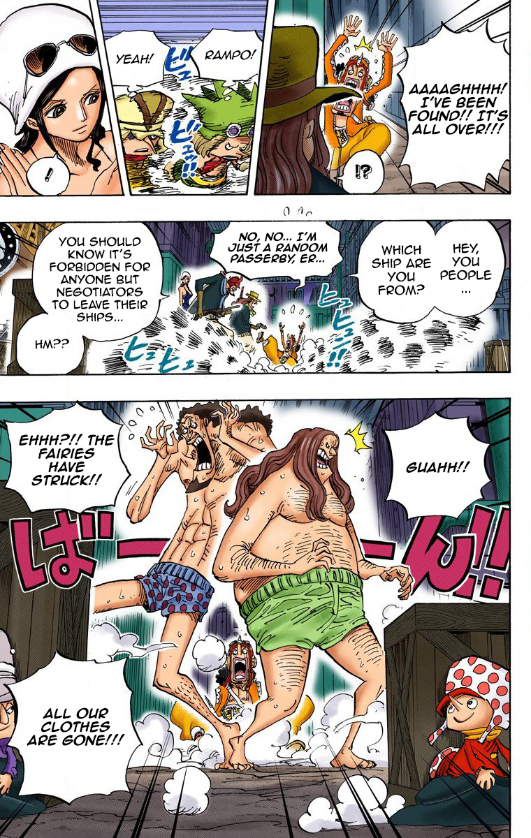 Halaman dari One Piece (Official Colored) Chapter 733