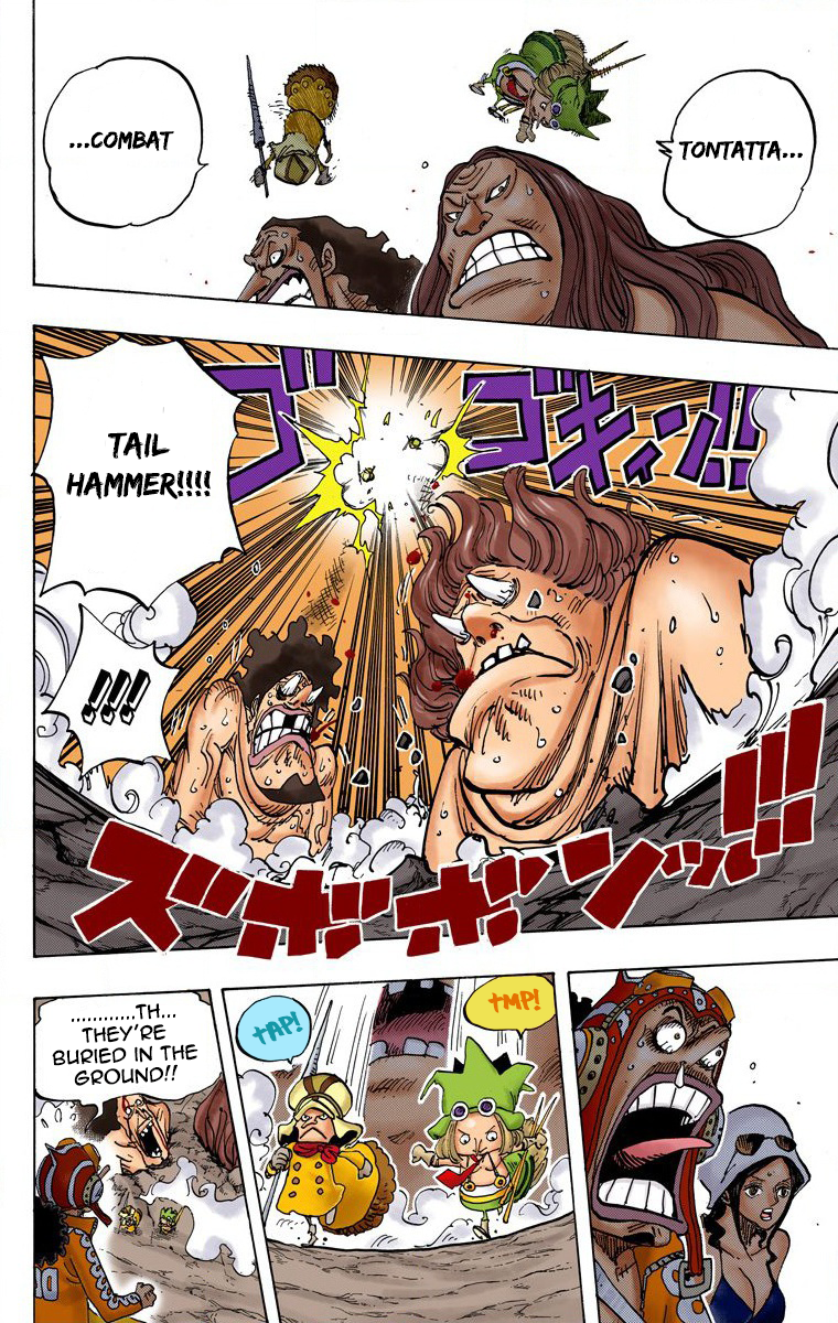 Halaman dari One Piece (Official Colored) Chapter 733