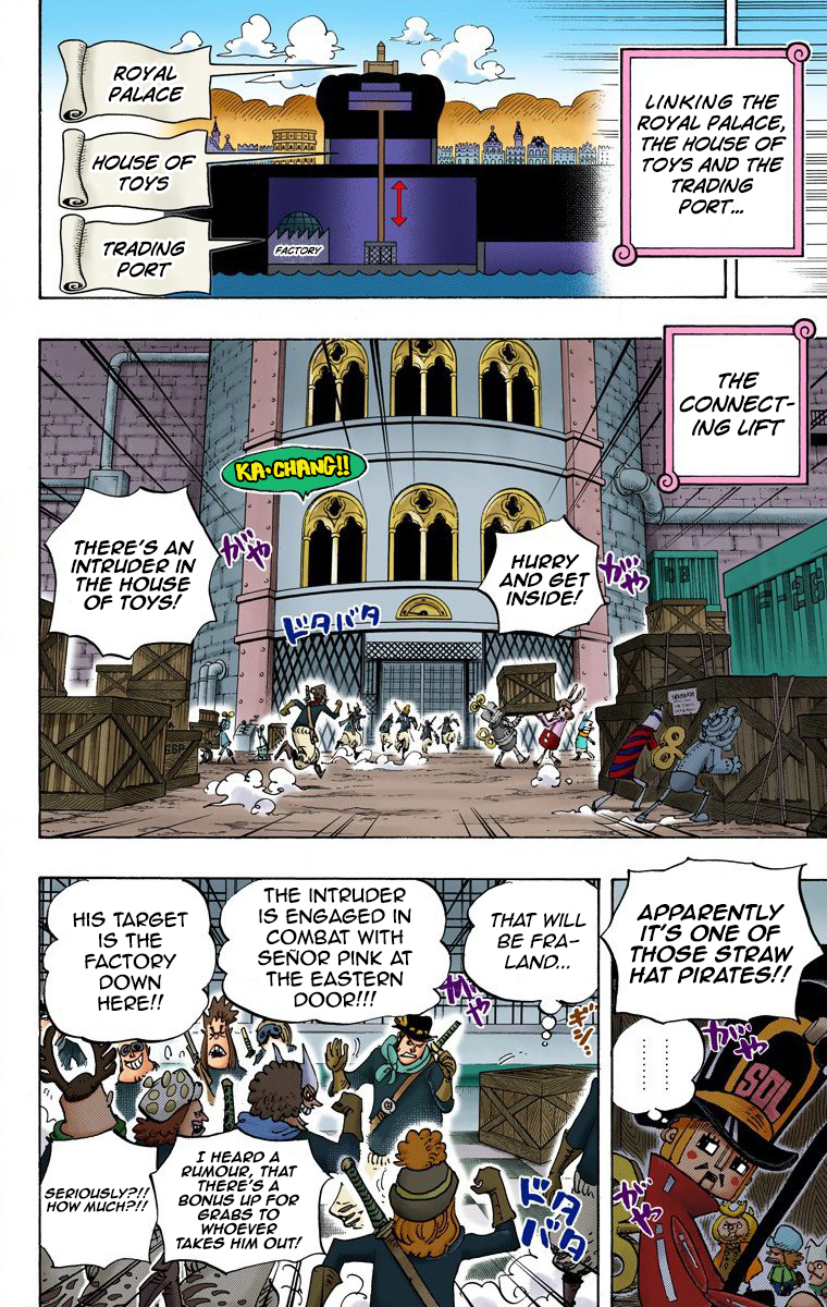 Halaman dari One Piece (Official Colored) Chapter 733