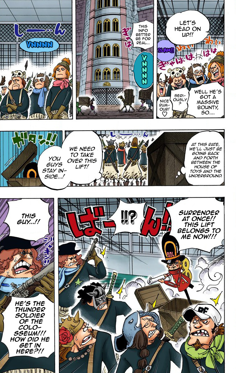 Halaman dari One Piece (Official Colored) Chapter 733