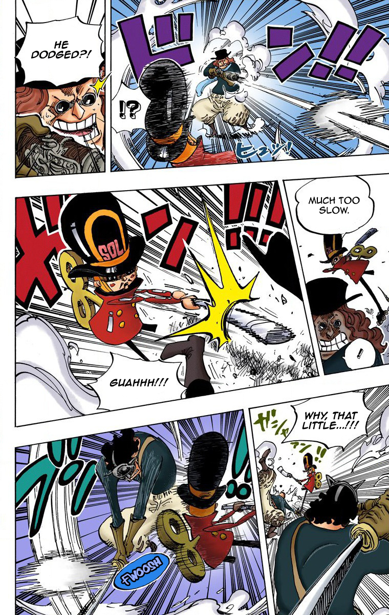 Halaman dari One Piece (Official Colored) Chapter 733
