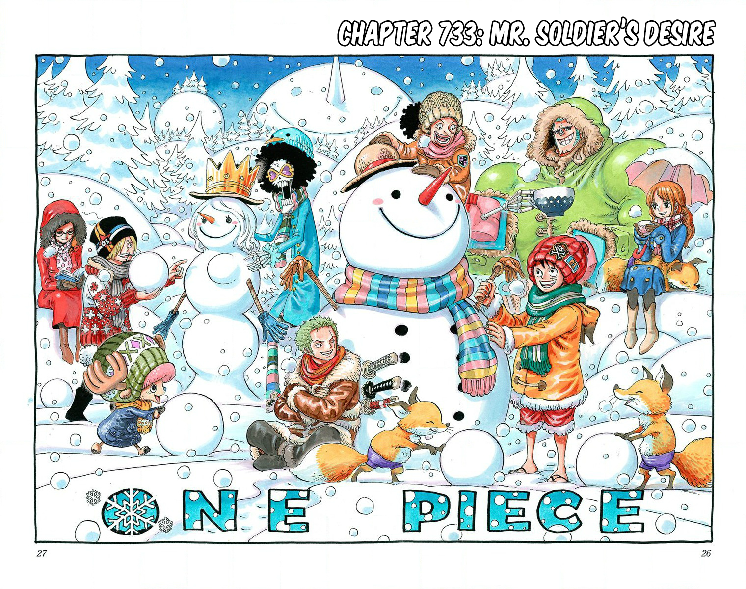 Halaman dari One Piece (Official Colored) Chapter 733