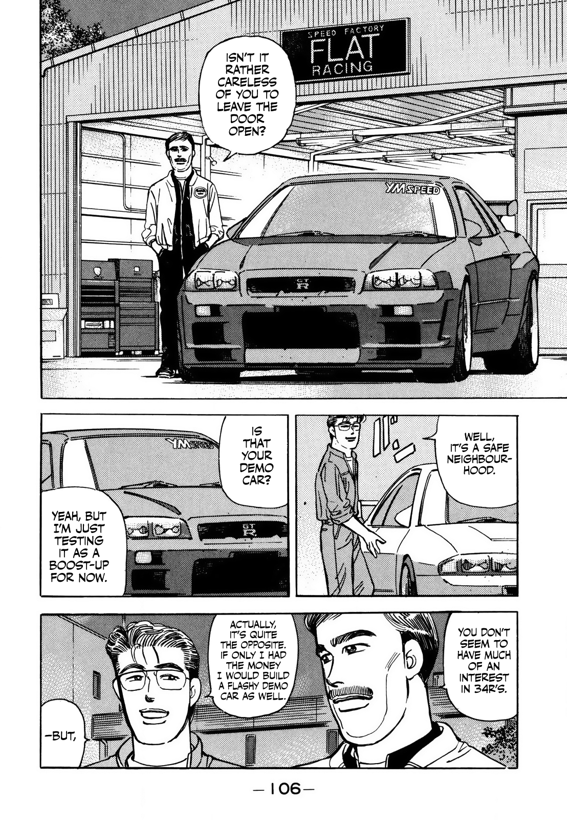 Halaman dari Wangan Midnight Chapter 166
