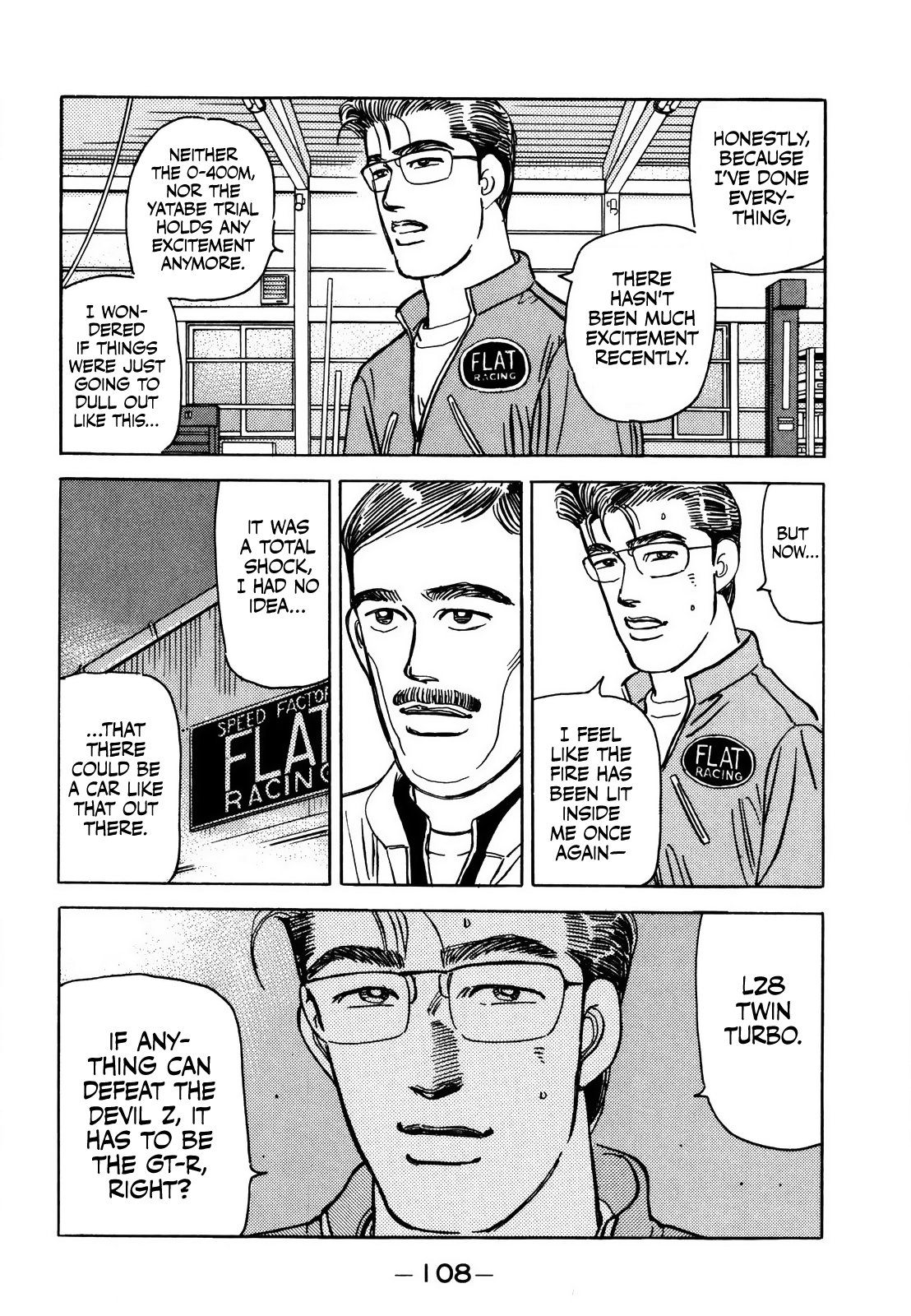 Halaman dari Wangan Midnight Chapter 166
