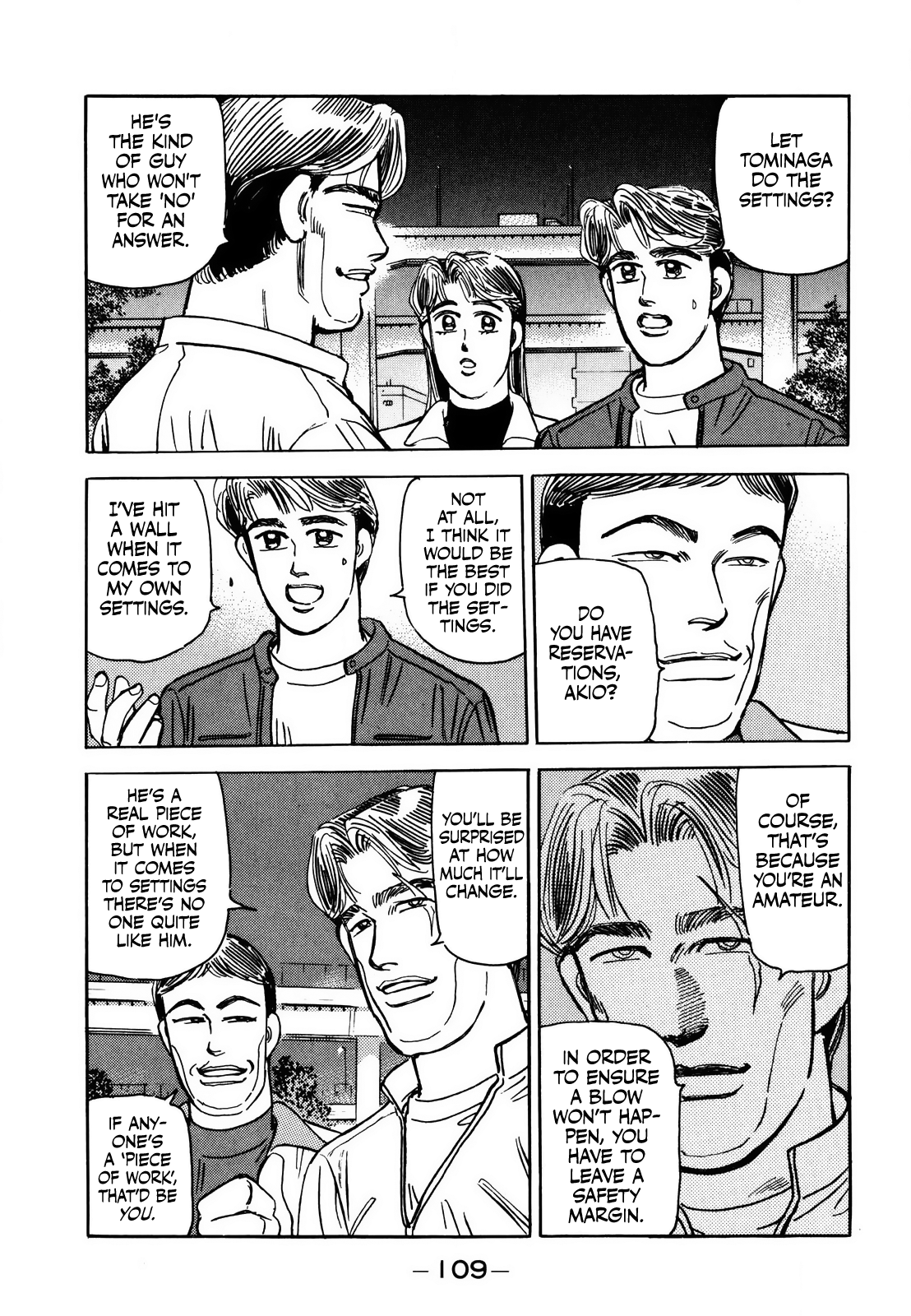 Halaman dari Wangan Midnight Chapter 166