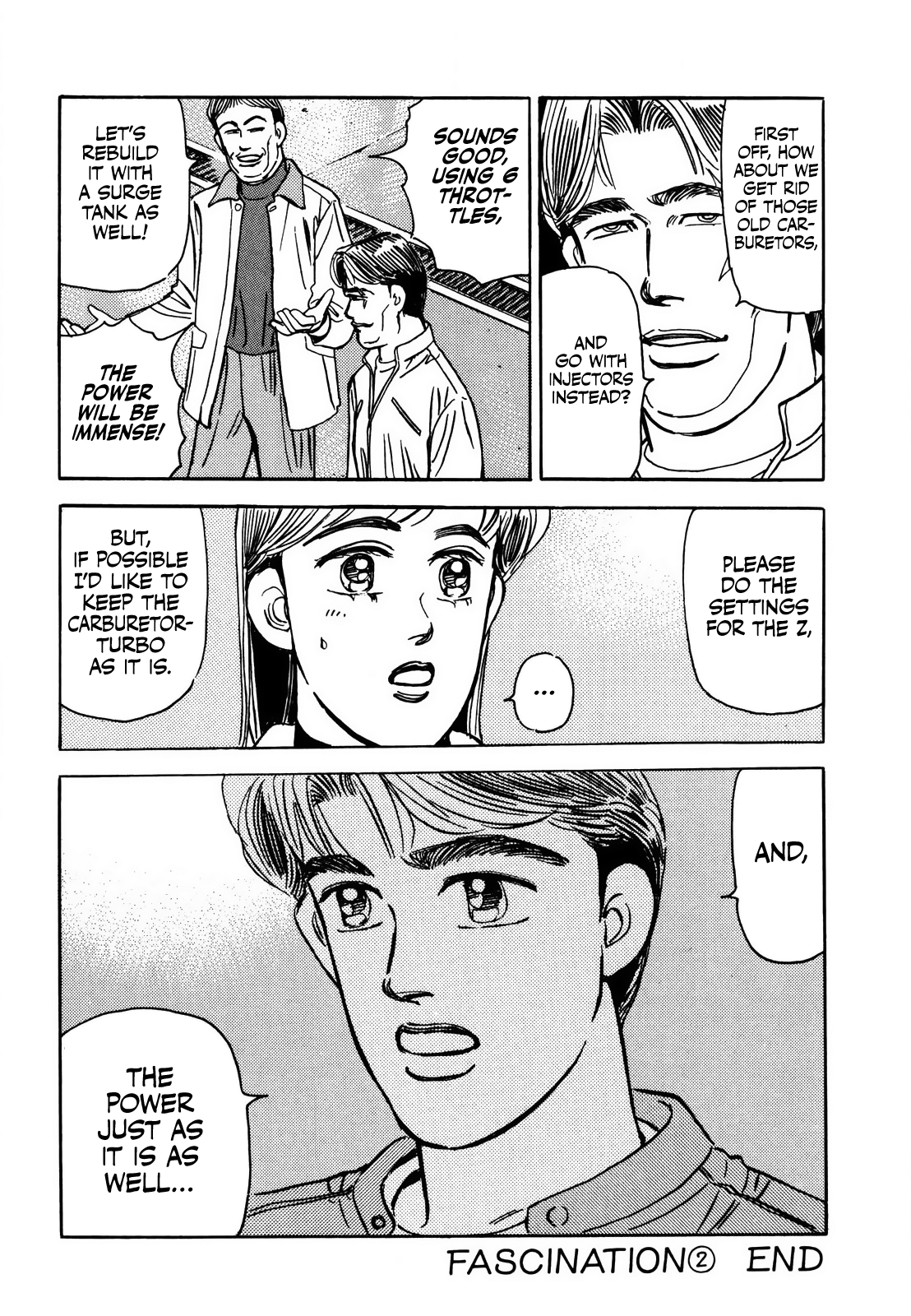 Halaman dari Wangan Midnight Chapter 166