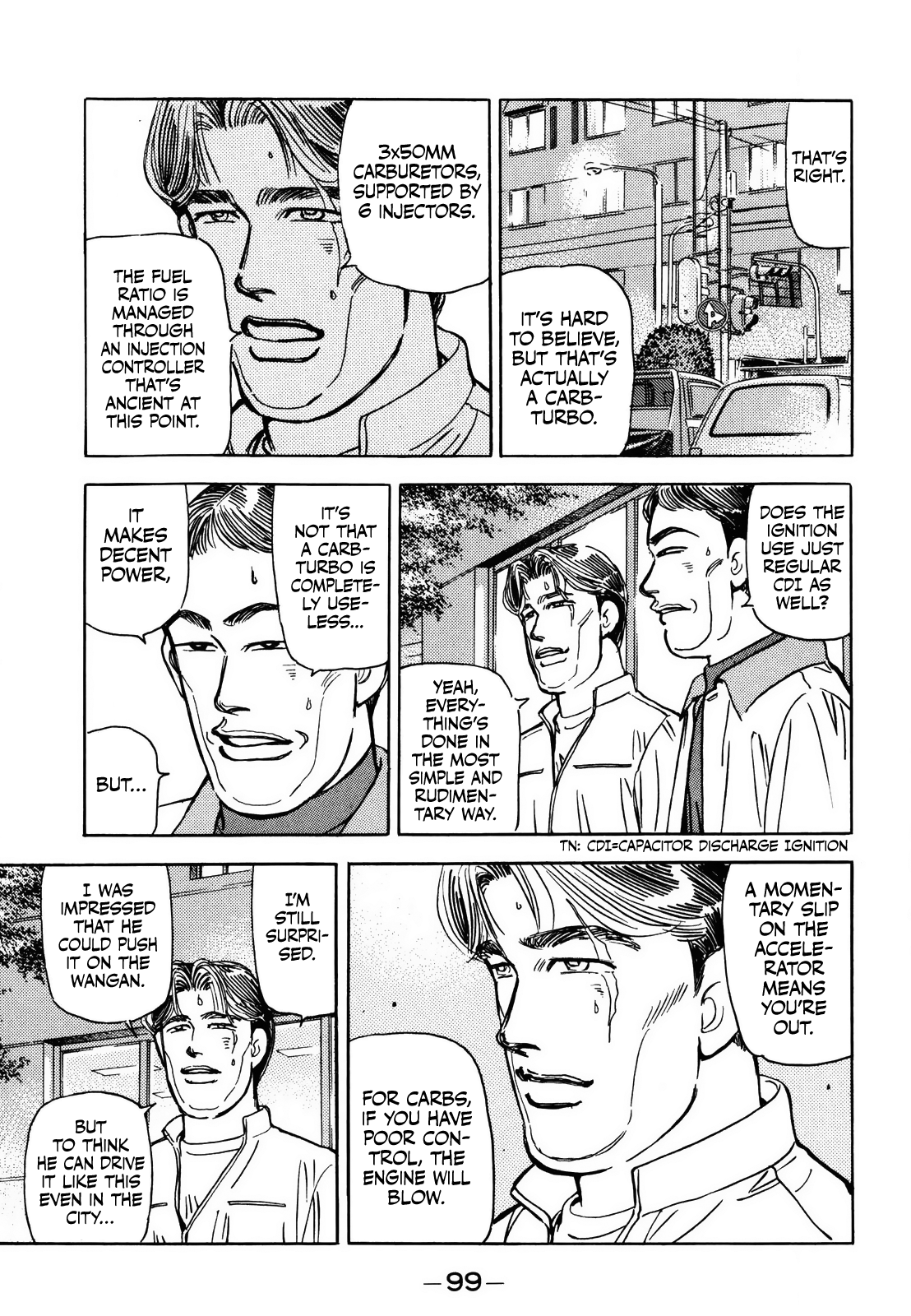 Halaman dari Wangan Midnight Chapter 166