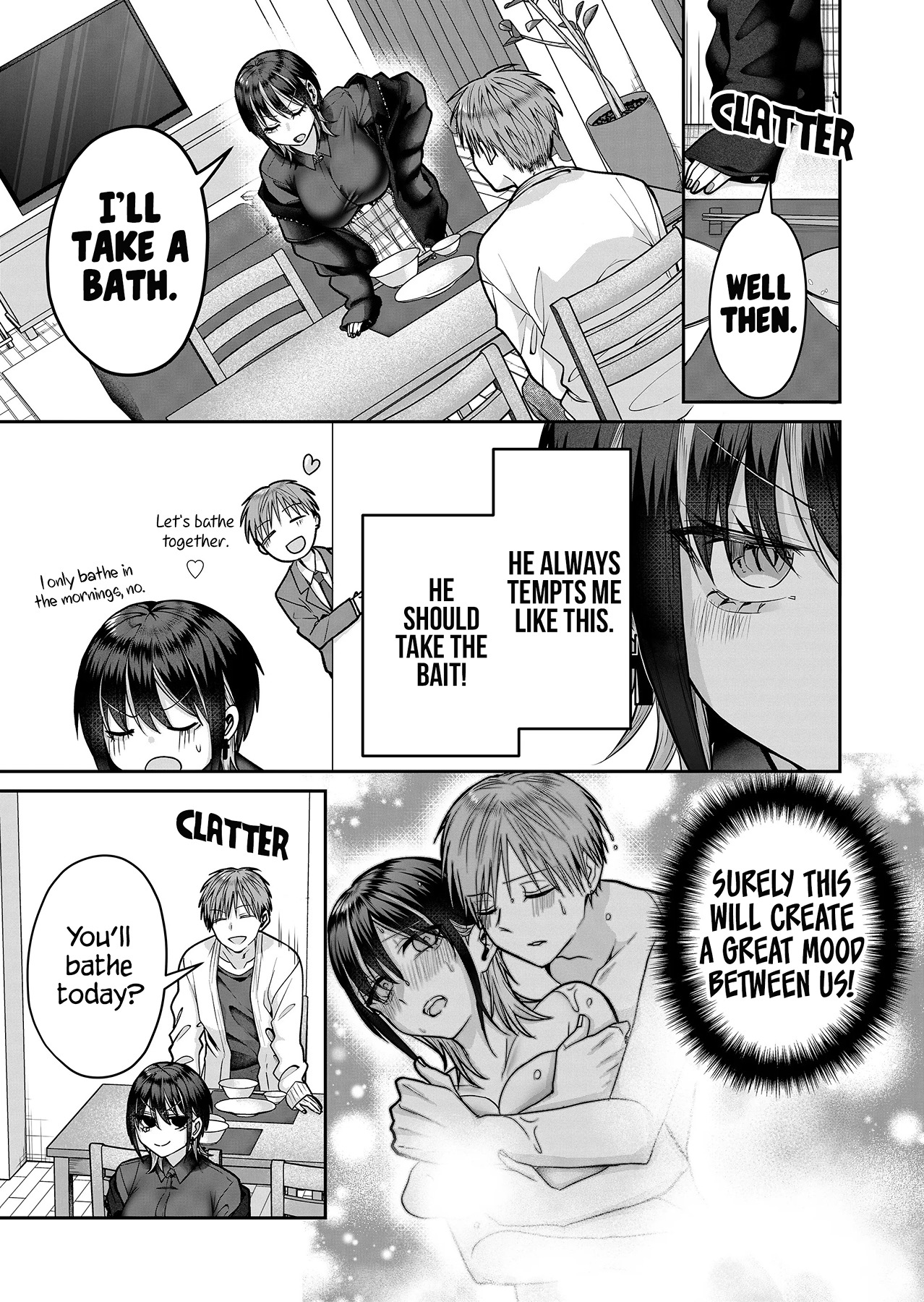 Halaman dari Gal Yome no Himitsu Chapter 13