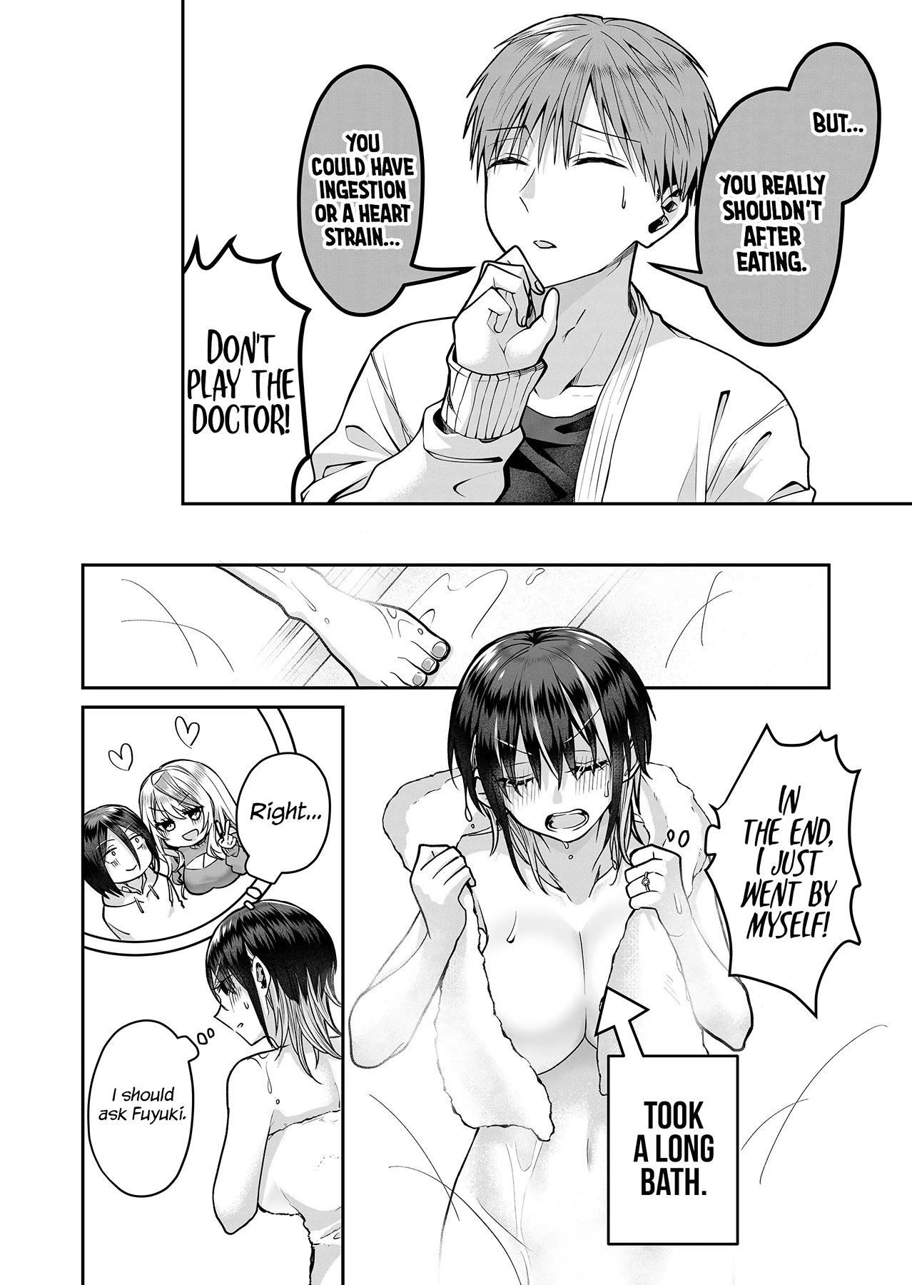 Halaman dari Gal Yome no Himitsu Chapter 13