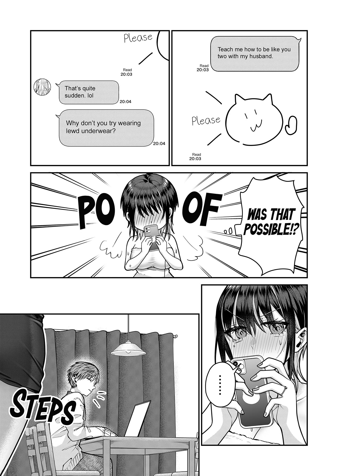 Halaman dari Gal Yome no Himitsu Chapter 13