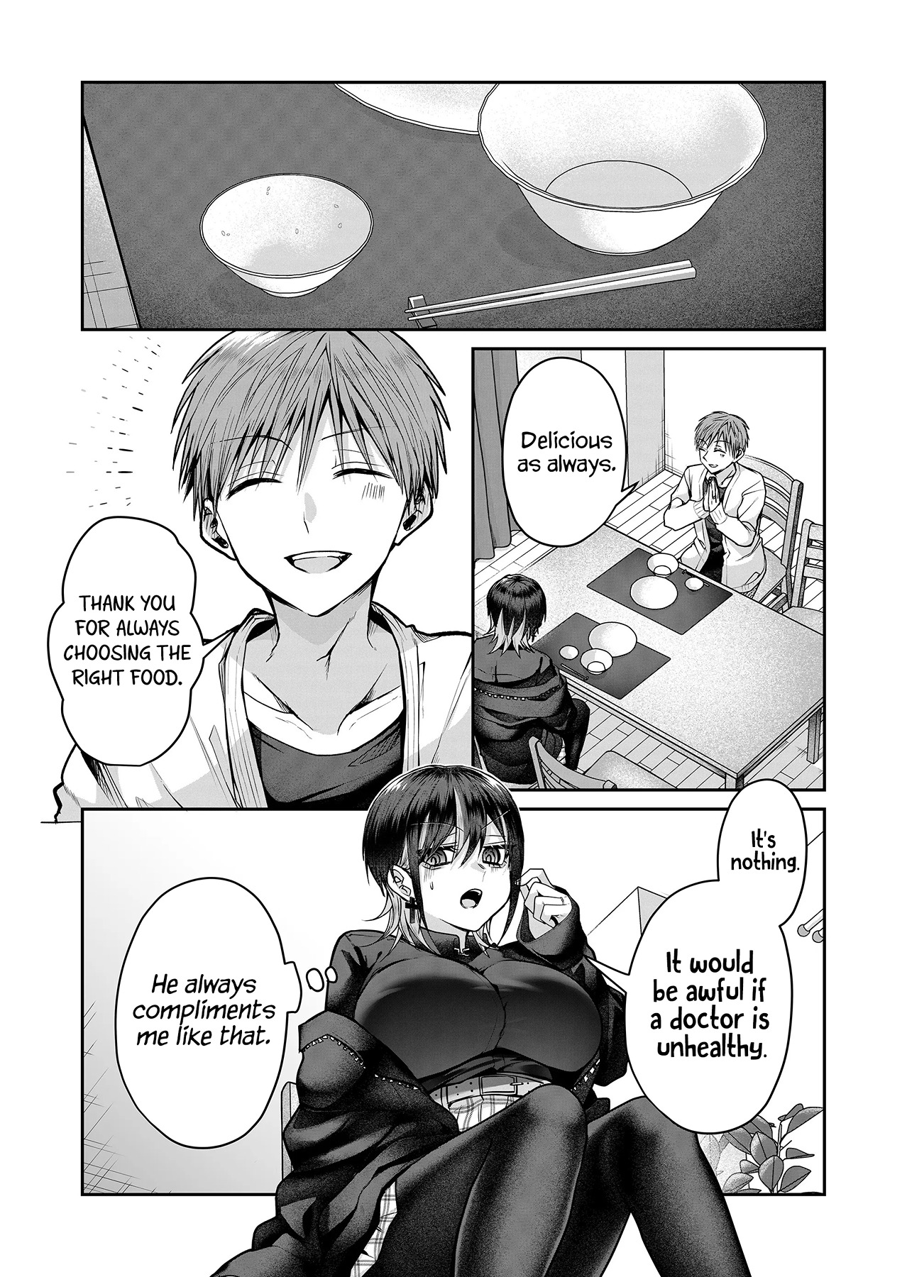 Halaman dari Gal Yome no Himitsu Chapter 13