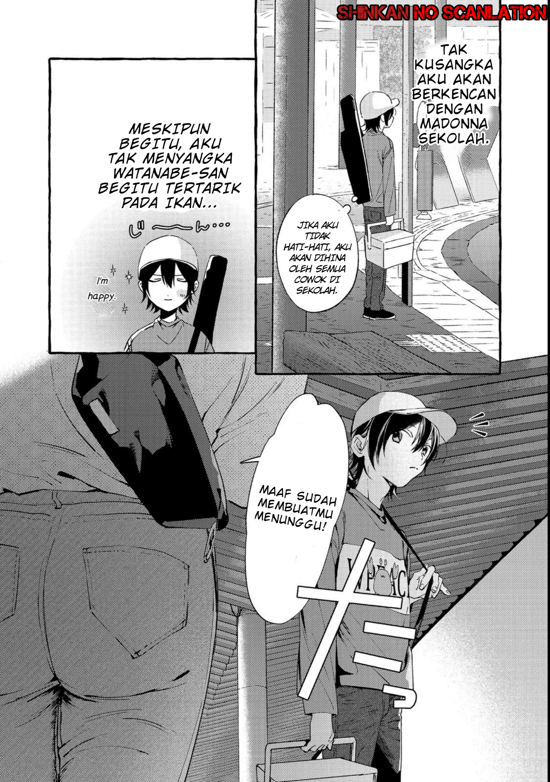 Gakuen no Madonna no Watanabe-san ga, Nazeka Maishuu Yotei wo Kiitekuru @comic Chapter 3 - halaman 10