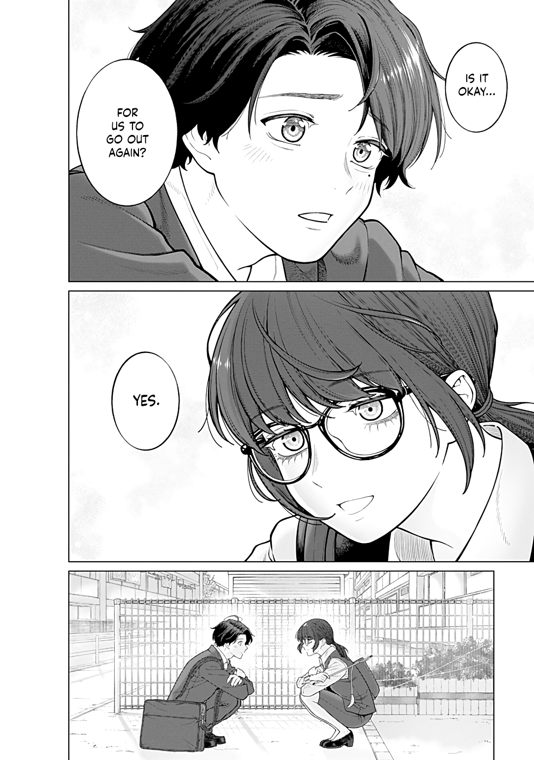 Halaman dari Kaisha to Shiseikatsu: On to Off Chapter 14
