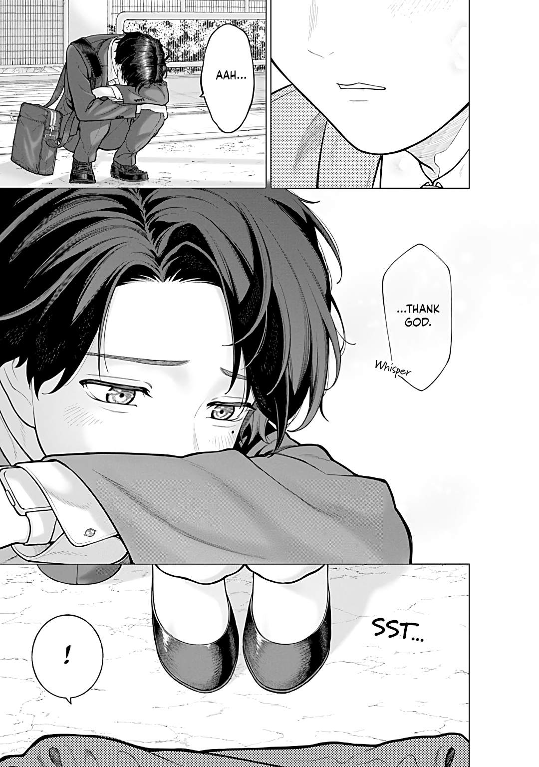 Halaman dari Kaisha to Shiseikatsu: On to Off Chapter 14