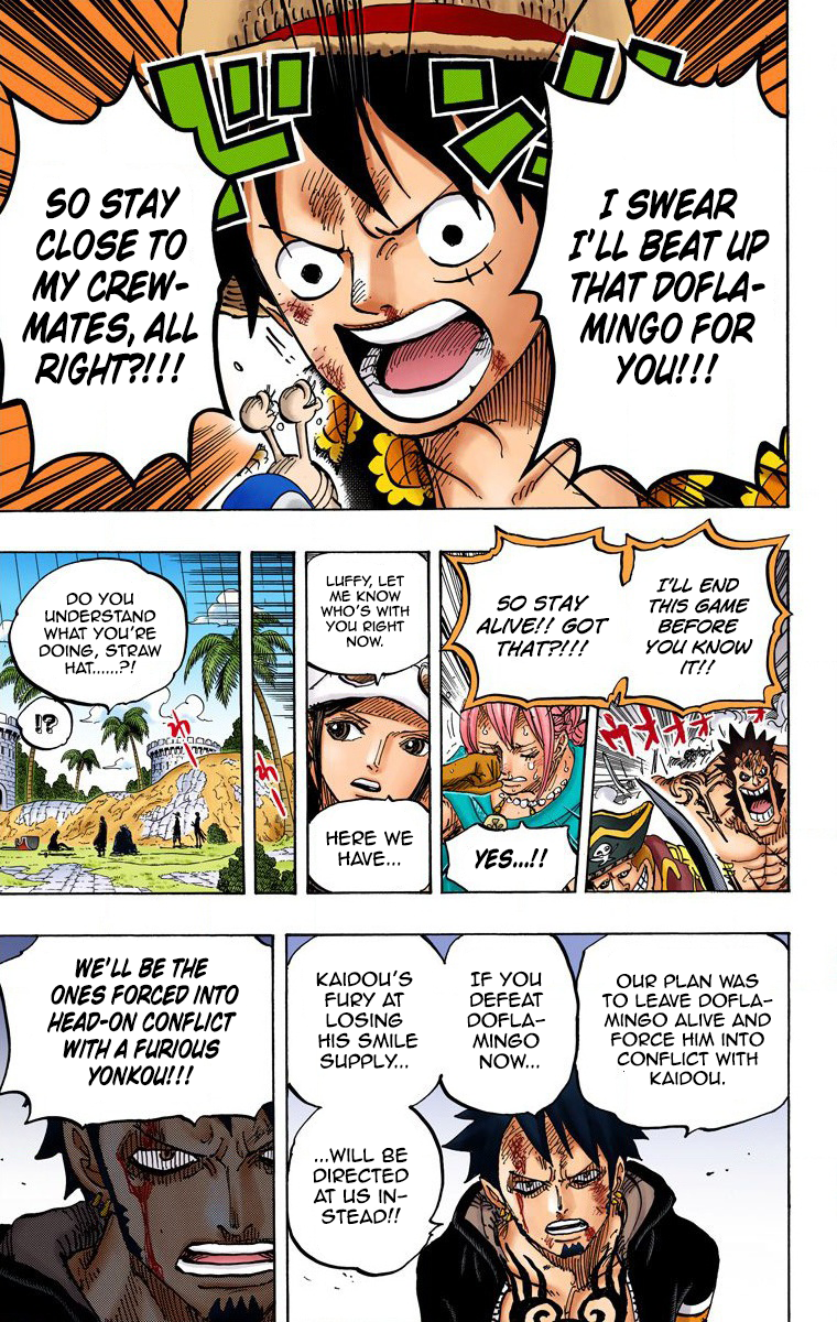 Halaman dari One Piece (Official Colored) Chapter 746