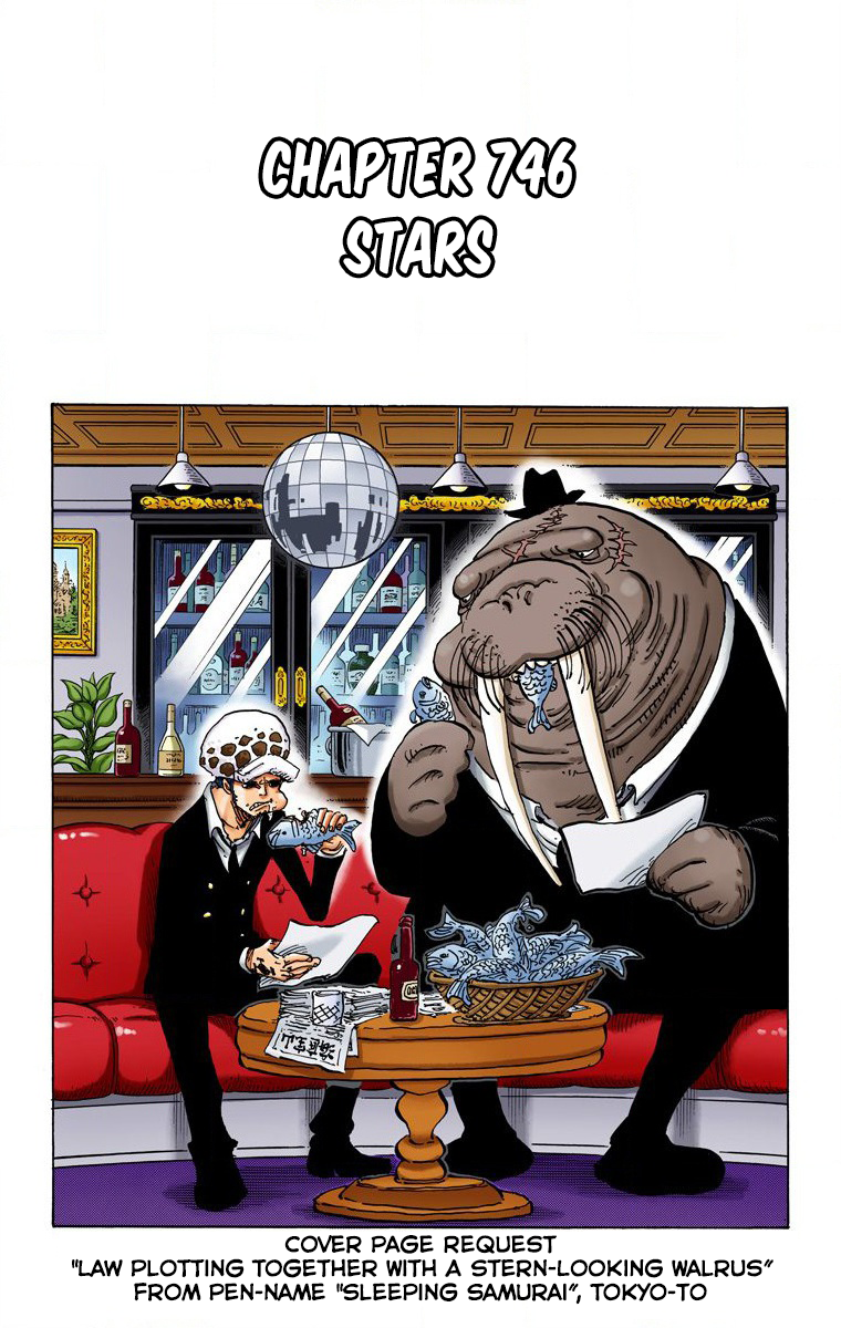 Halaman dari One Piece (Official Colored) Chapter 746