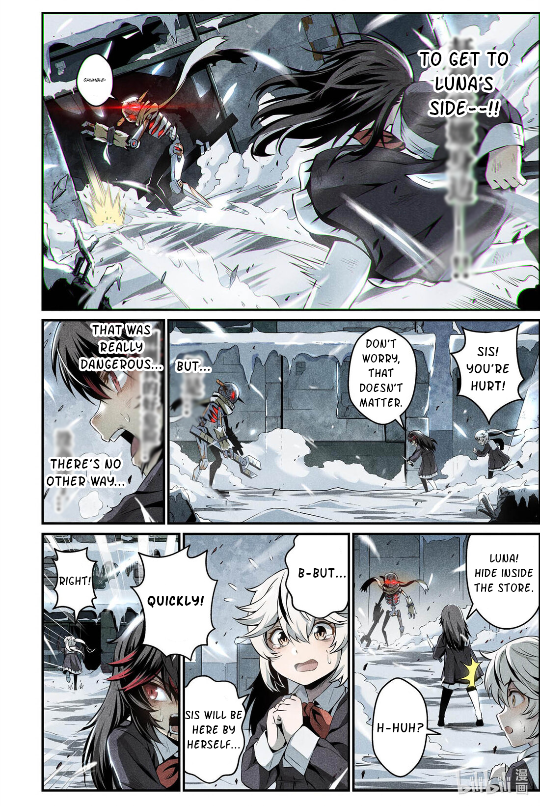 Halaman dari Punishing Gray Raven: Interlude Chapter 3
