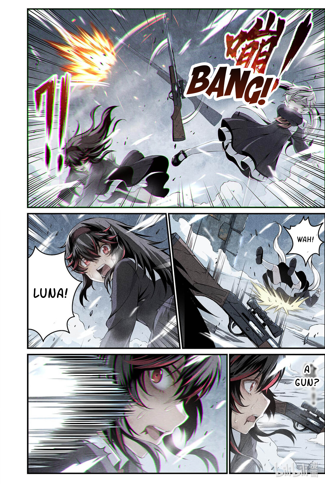Halaman dari Punishing Gray Raven: Interlude Chapter 3