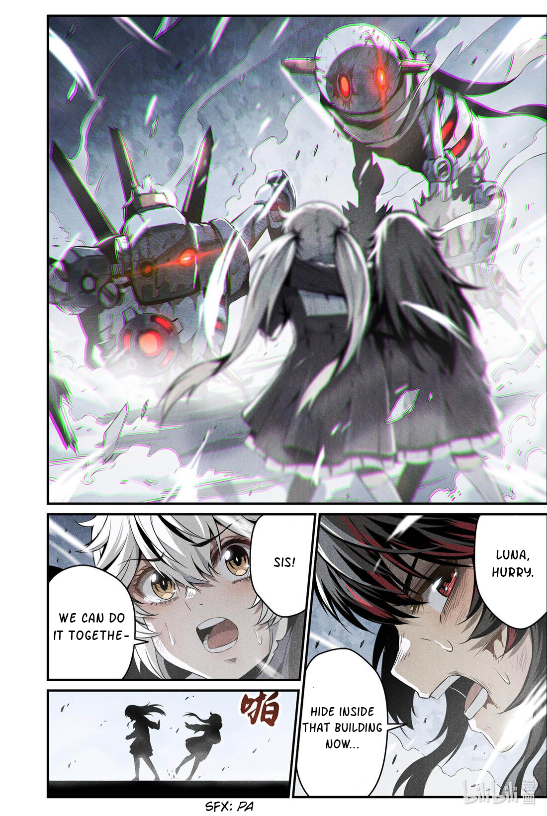 Halaman dari Punishing Gray Raven: Interlude Chapter 3