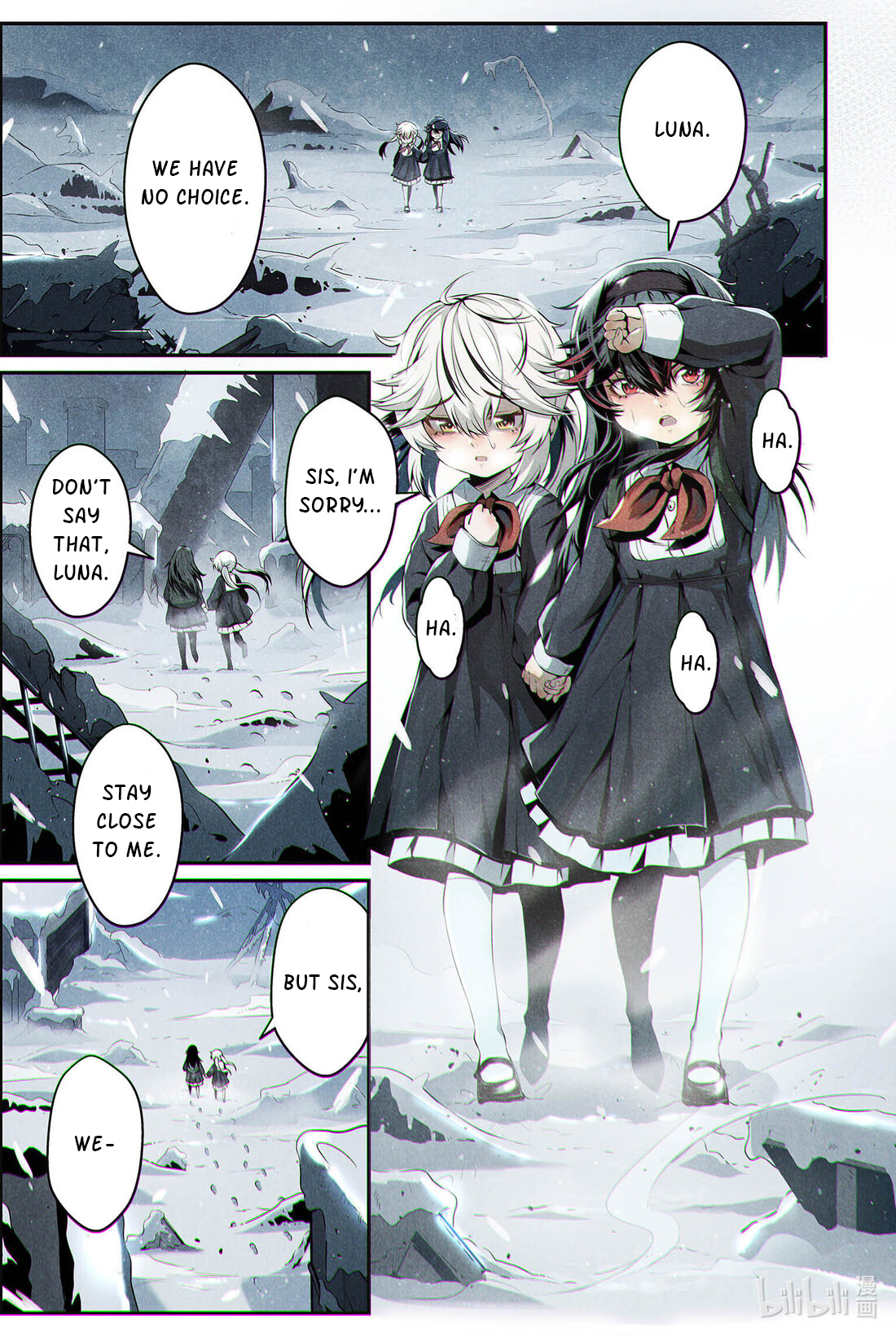 Halaman dari Punishing Gray Raven: Interlude Chapter 3