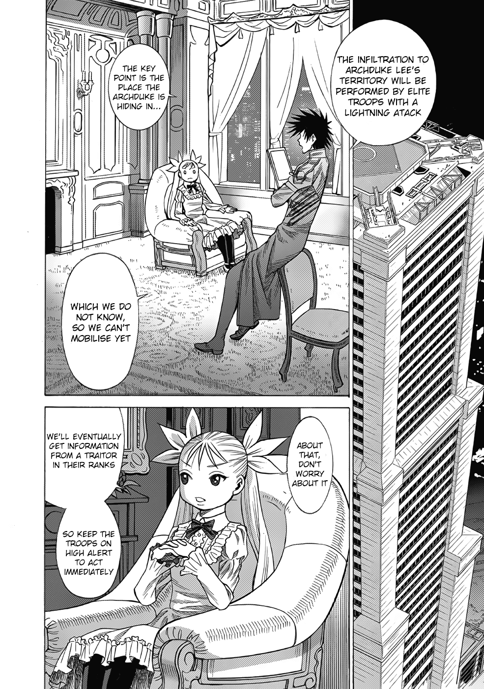 Halaman dari Dance in the Vampire Bund A.S.O. Chapter 15