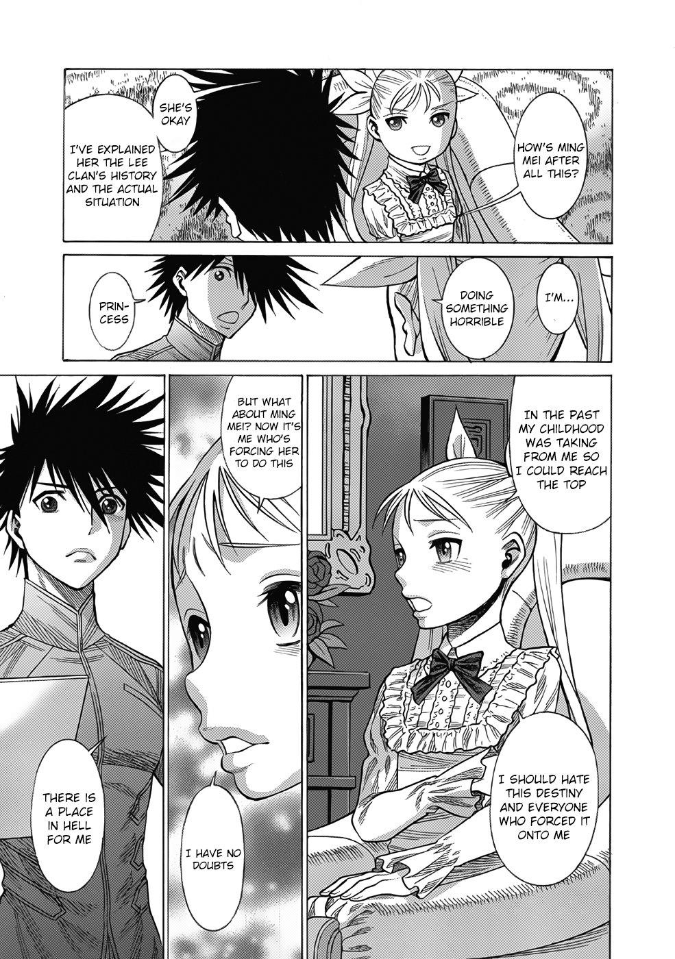 Halaman dari Dance in the Vampire Bund A.S.O. Chapter 15