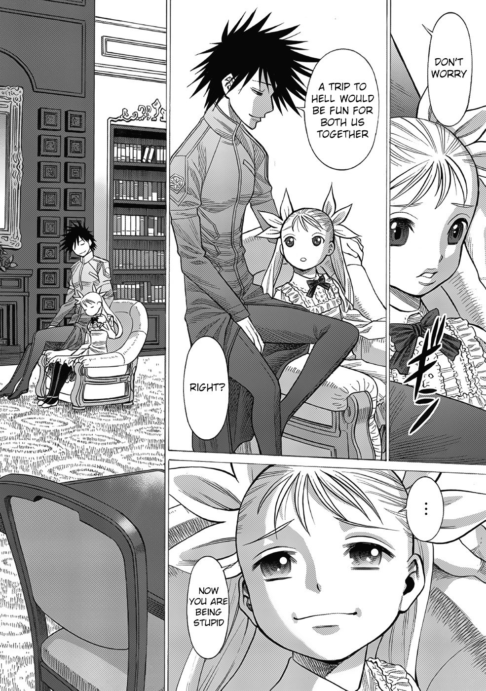 Halaman dari Dance in the Vampire Bund A.S.O. Chapter 15