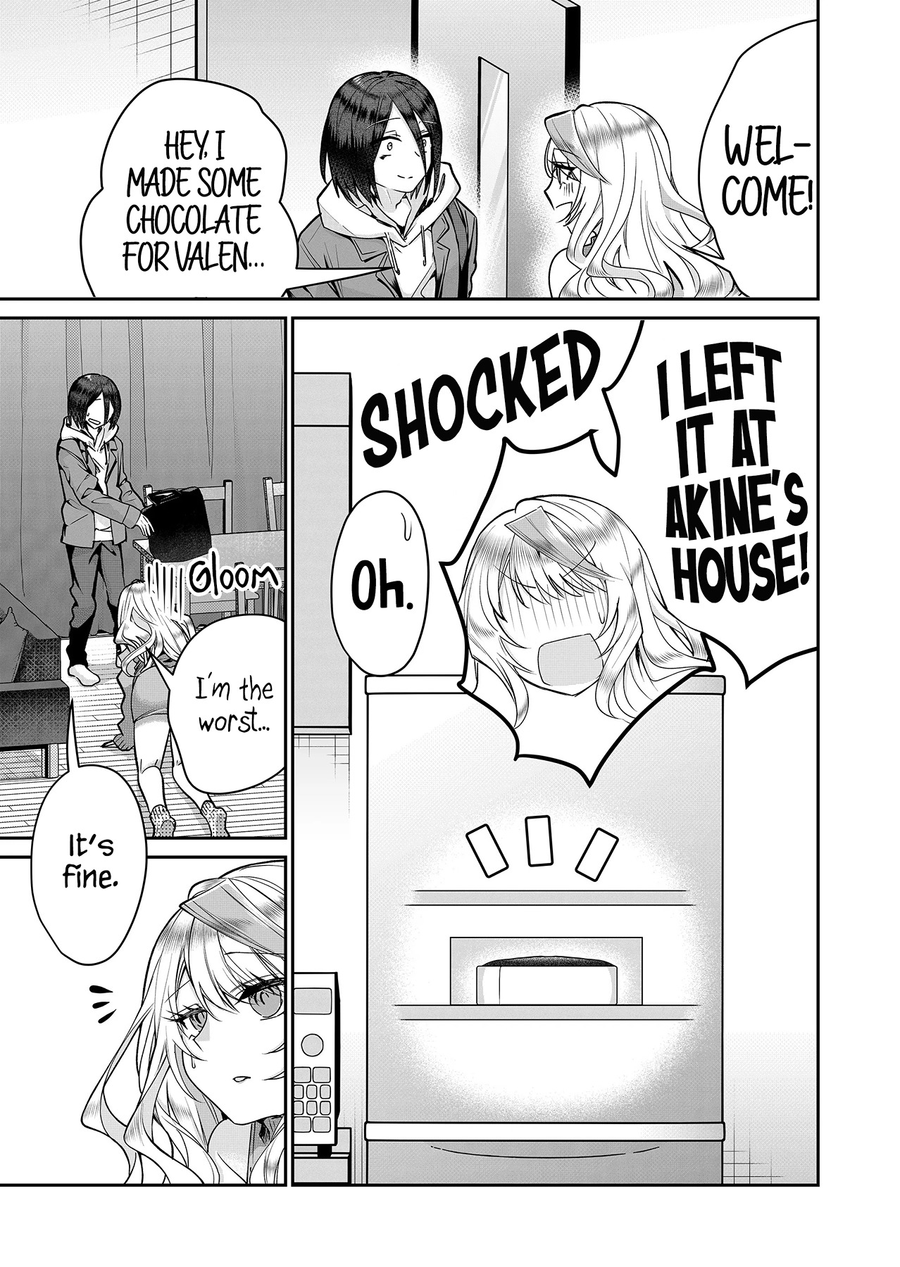 Halaman dari Gal Yome no Himitsu Chapter 11