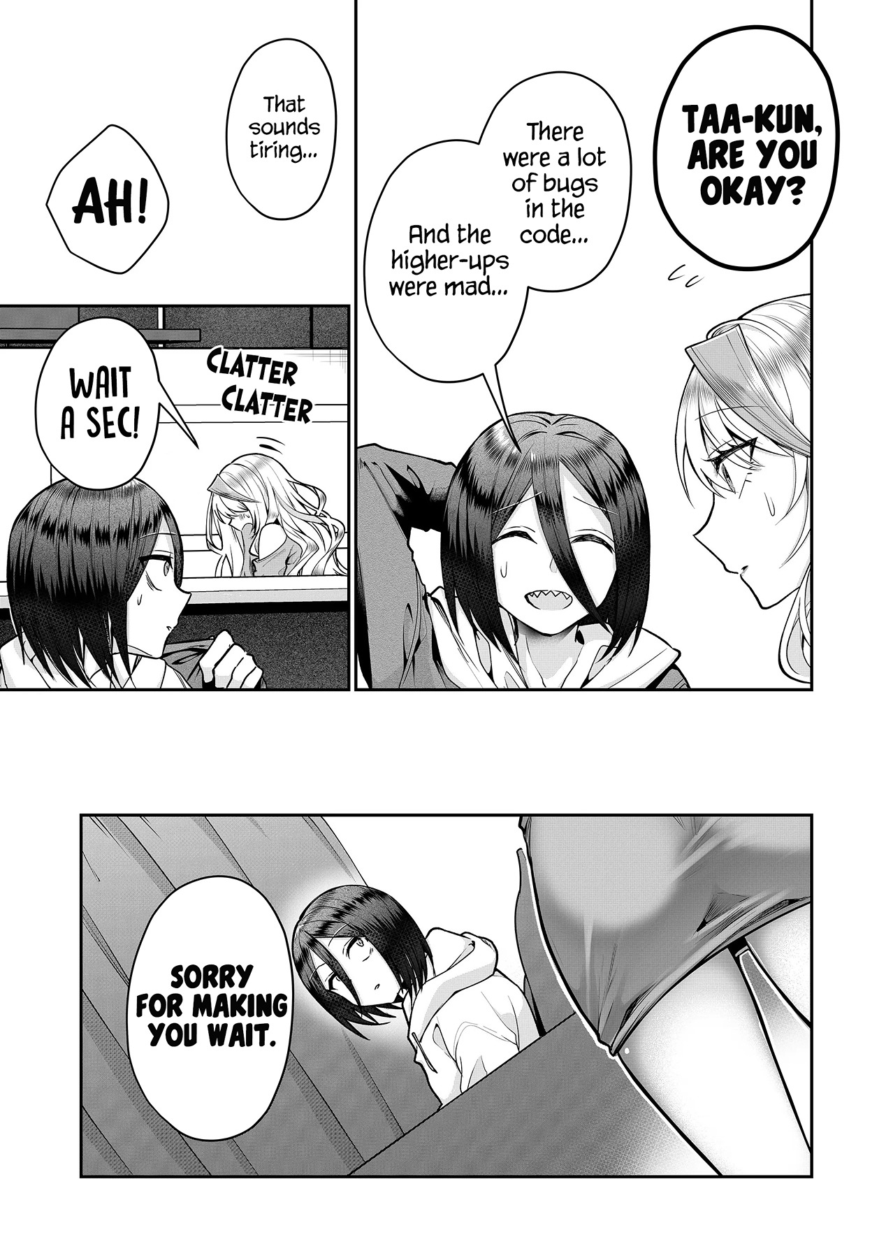 Halaman dari Gal Yome no Himitsu Chapter 11