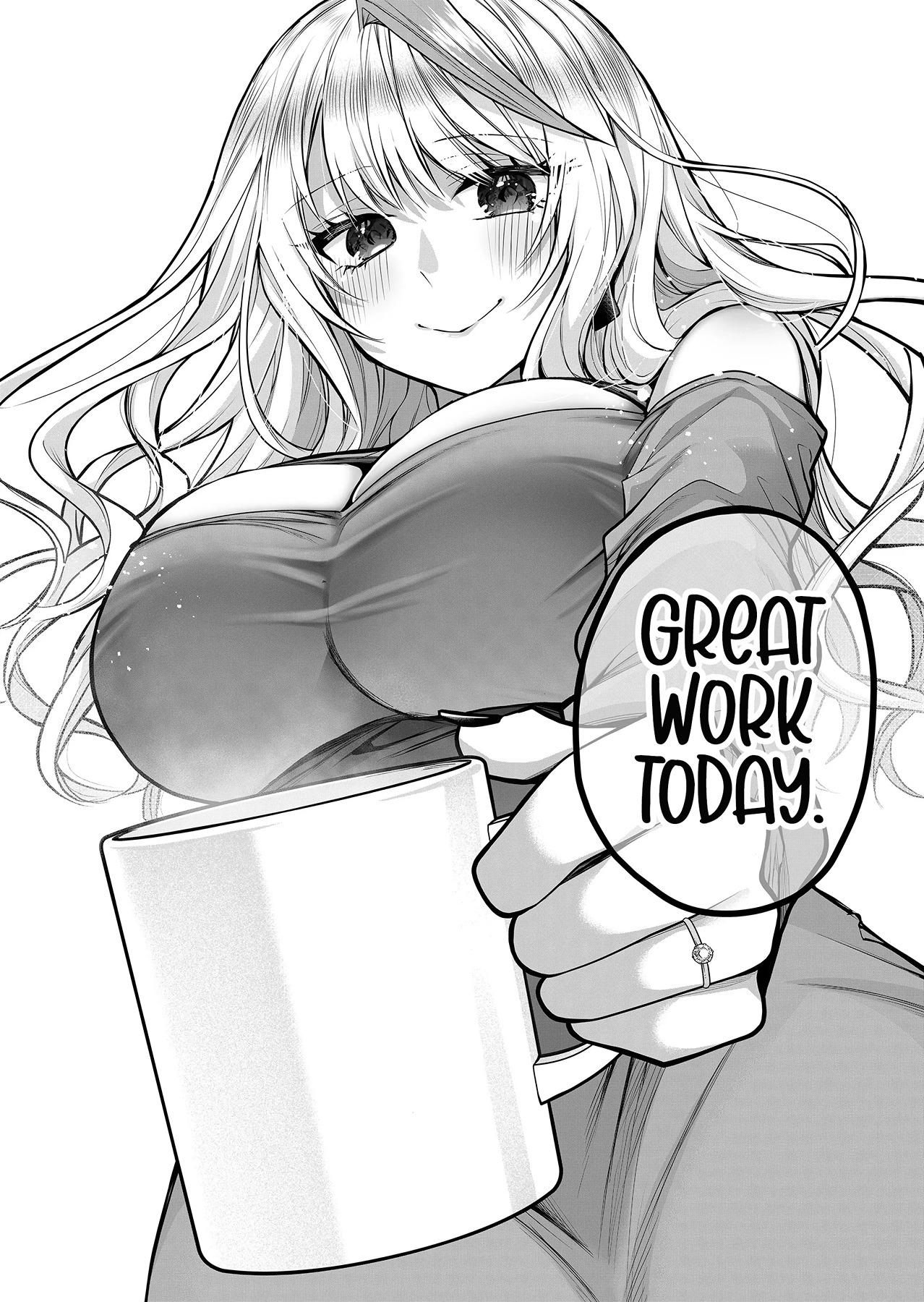 Halaman dari Gal Yome no Himitsu Chapter 11