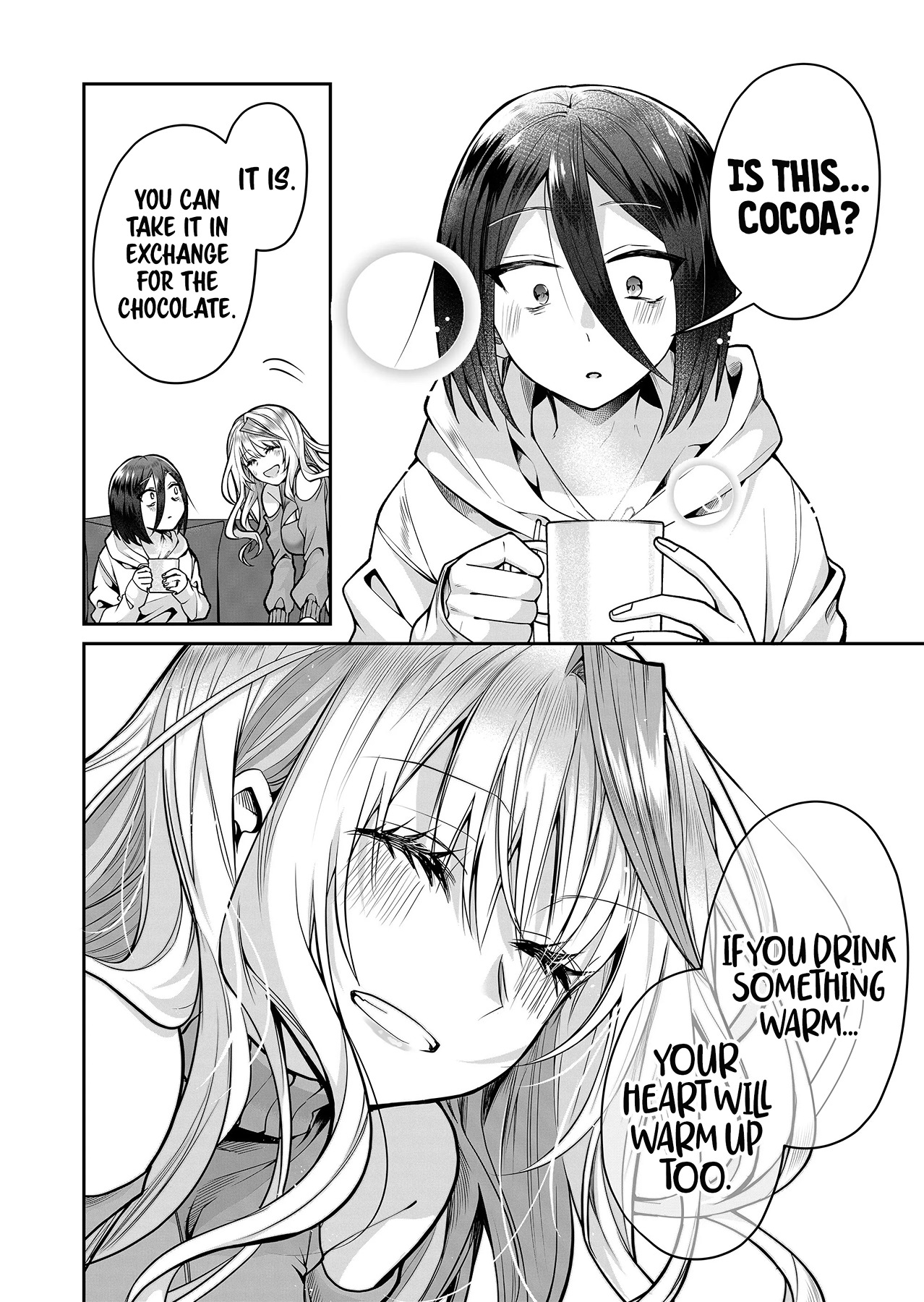 Halaman dari Gal Yome no Himitsu Chapter 11