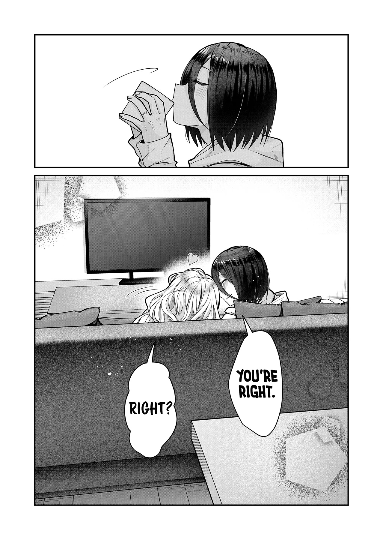 Halaman dari Gal Yome no Himitsu Chapter 11