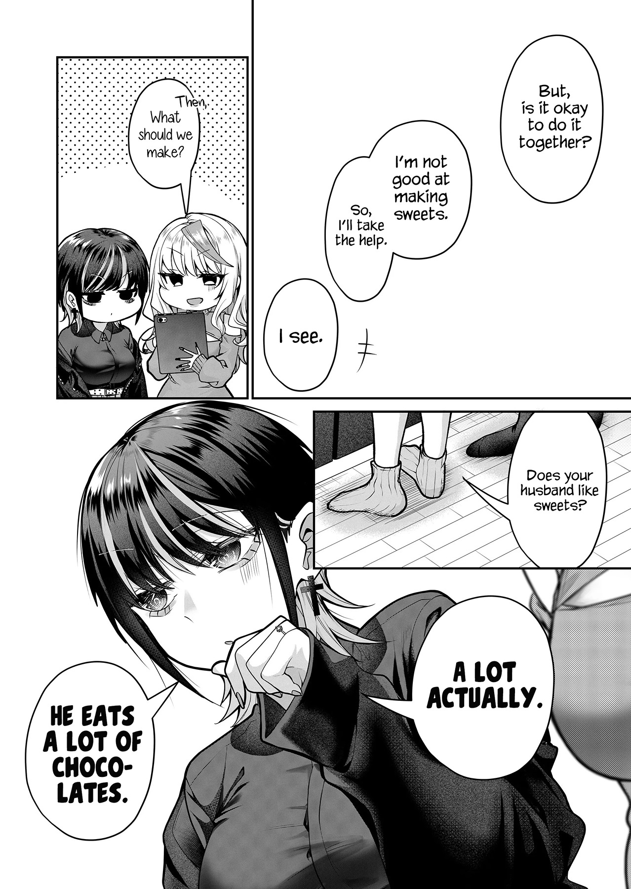 Halaman dari Gal Yome no Himitsu Chapter 11
