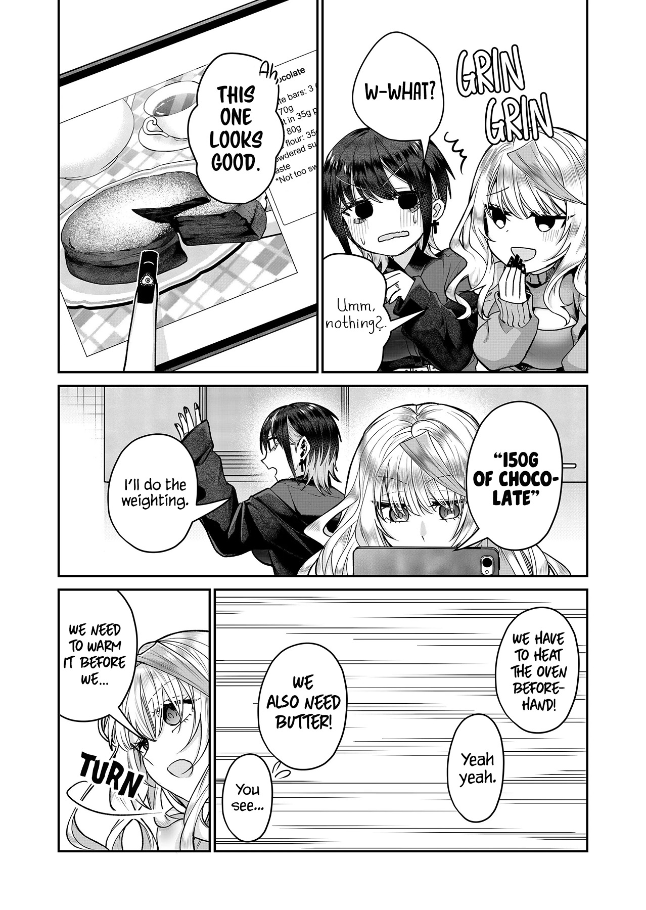 Halaman dari Gal Yome no Himitsu Chapter 11