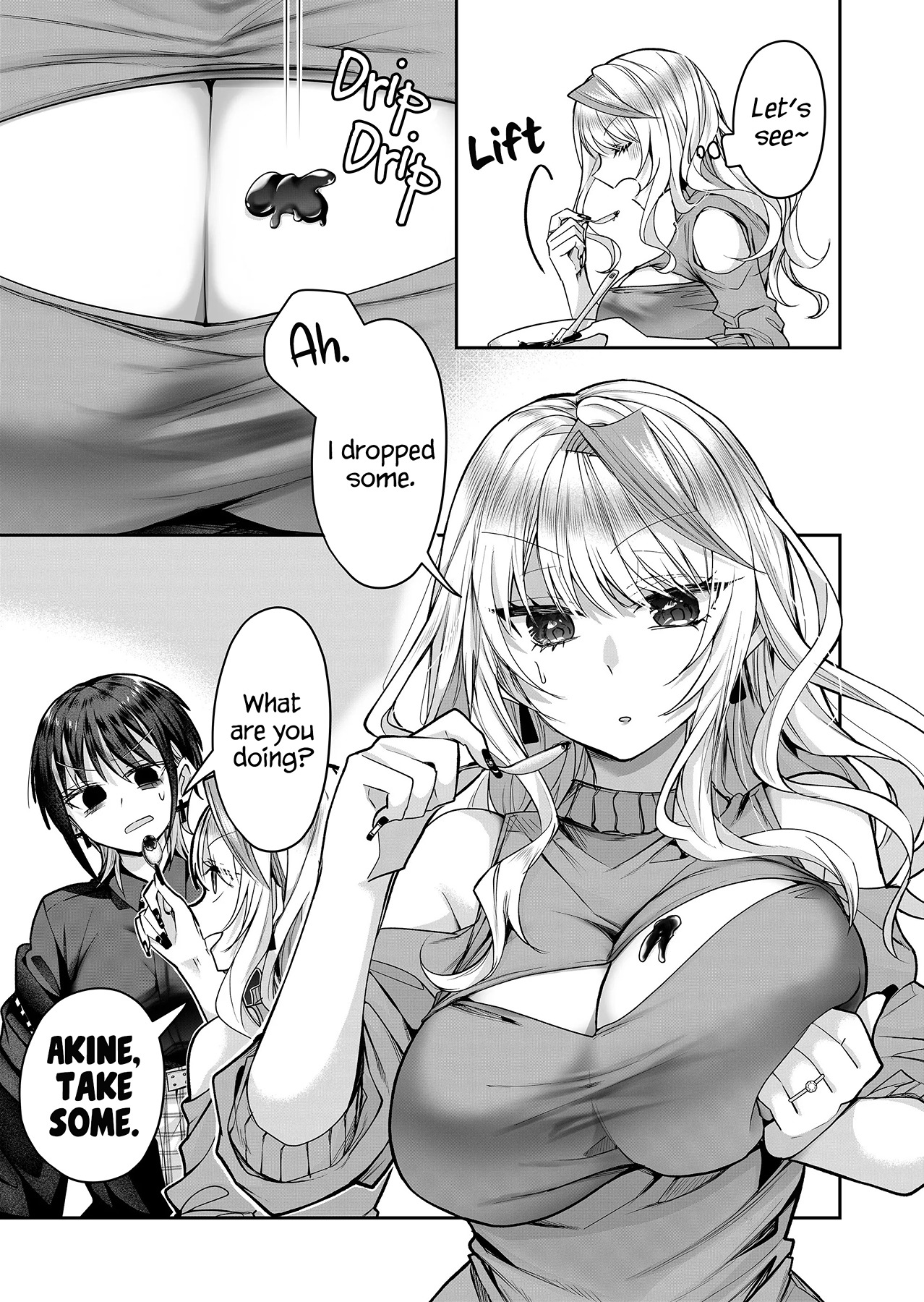Halaman dari Gal Yome no Himitsu Chapter 11