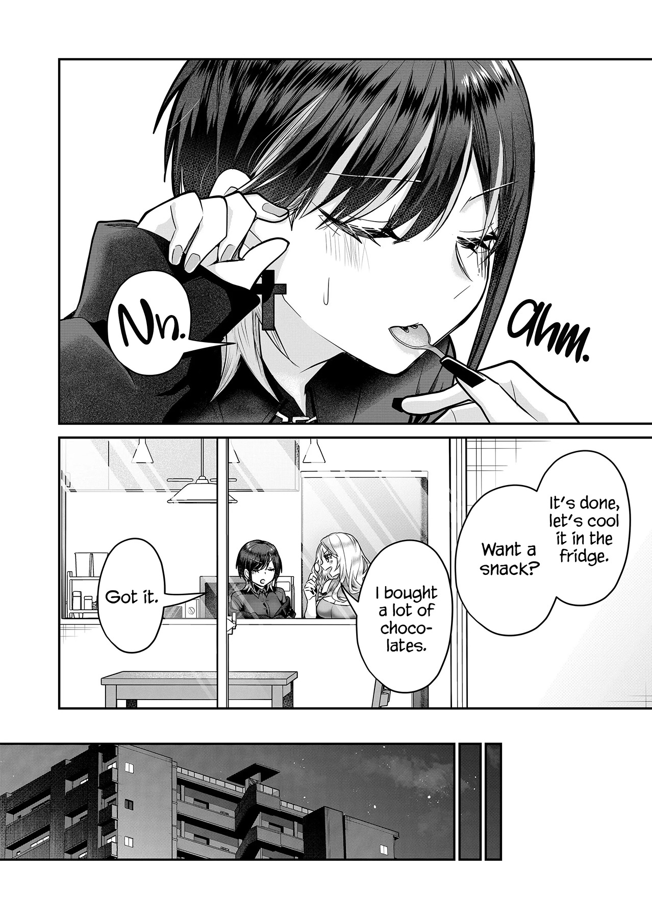 Halaman dari Gal Yome no Himitsu Chapter 11