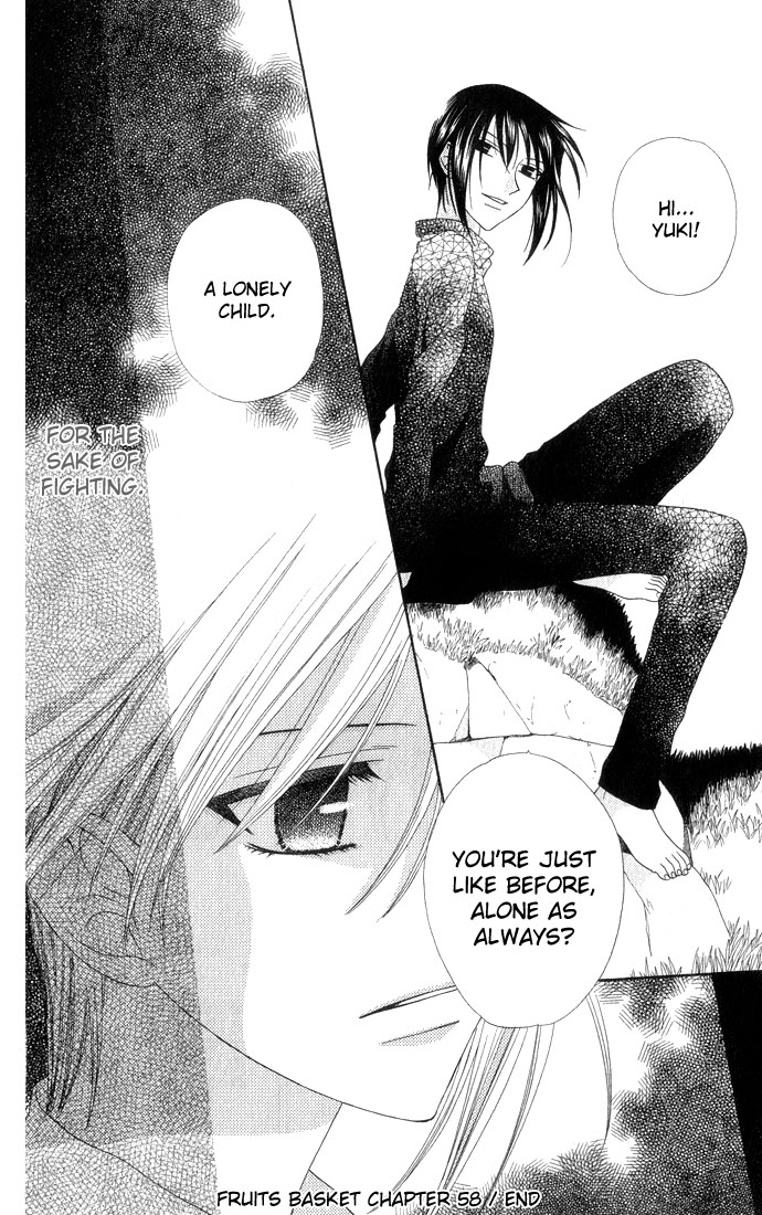 Halaman dari Fruits Basket Chapter 58
