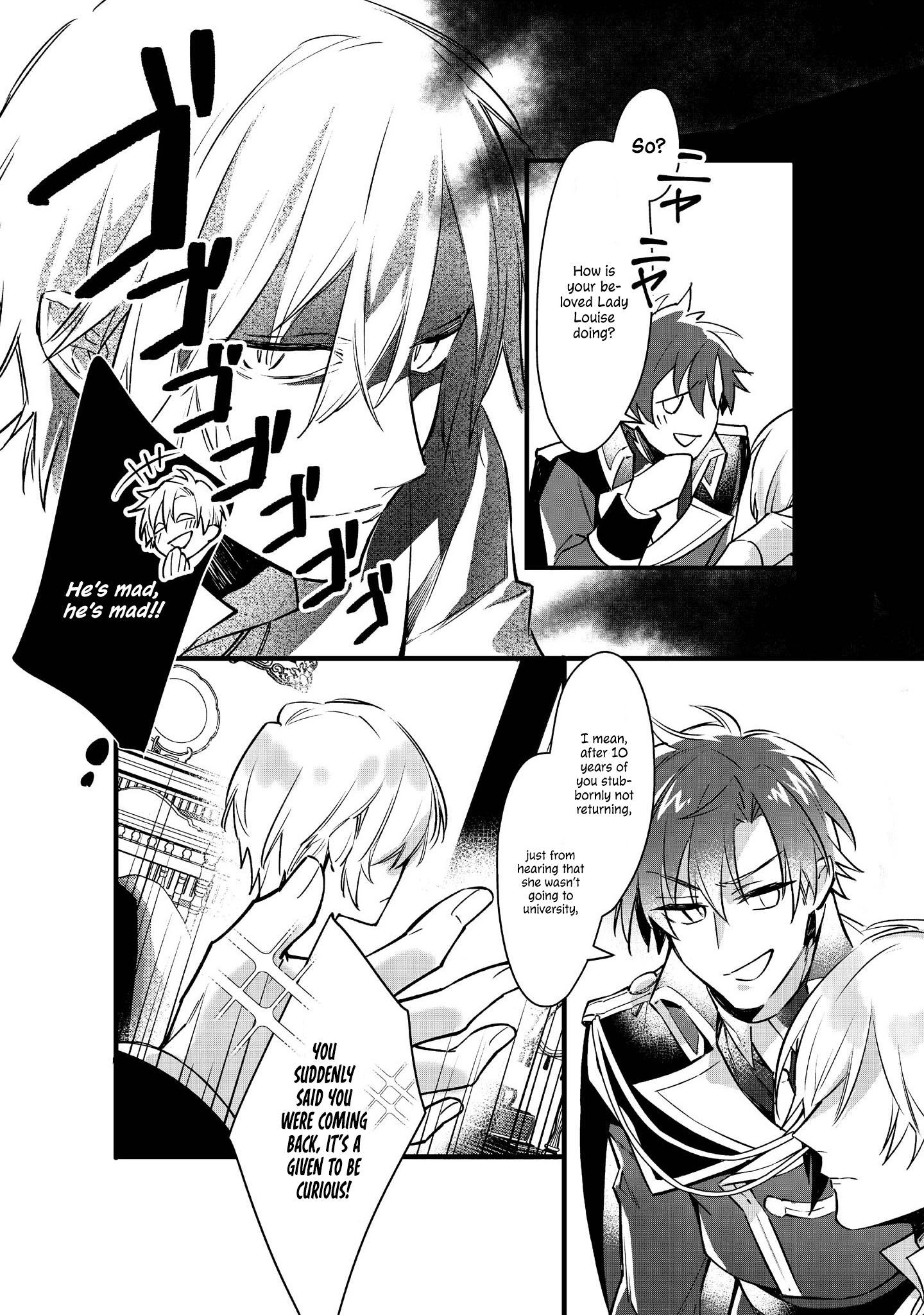 Halaman dari Konyaku Haki Sareta Kaedama Reijou, Hatsukoi no Toshiue Ouji ni Dekiai Sareru Chapter 2