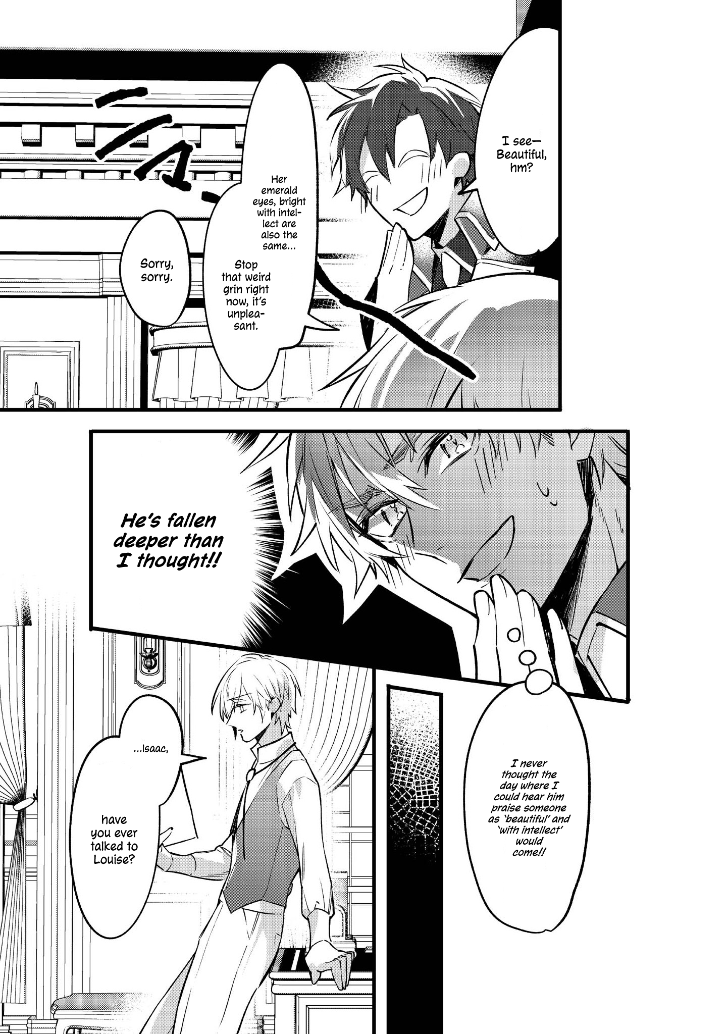 Halaman dari Konyaku Haki Sareta Kaedama Reijou, Hatsukoi no Toshiue Ouji ni Dekiai Sareru Chapter 2