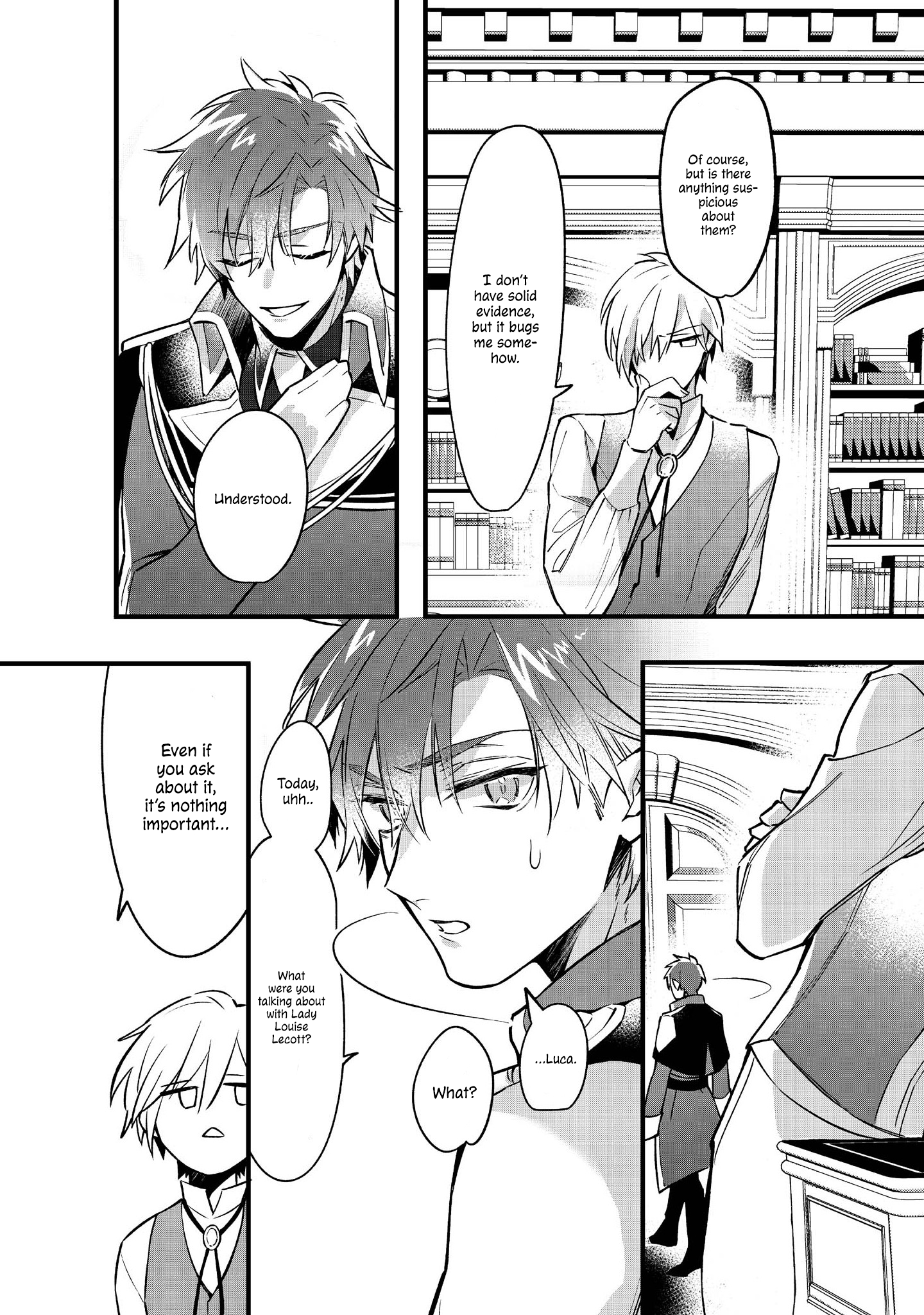 Halaman dari Konyaku Haki Sareta Kaedama Reijou, Hatsukoi no Toshiue Ouji ni Dekiai Sareru Chapter 2