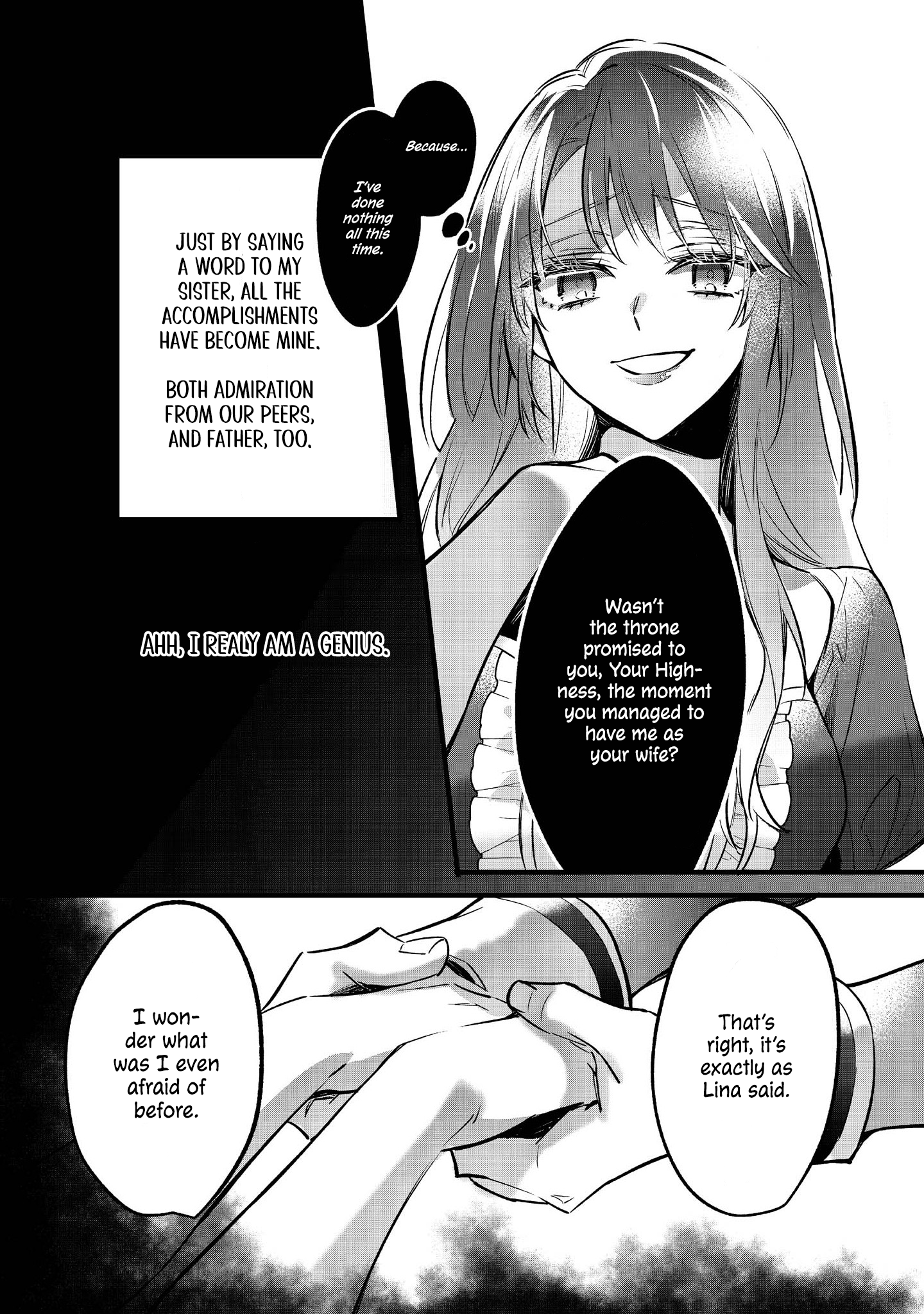 Halaman dari Konyaku Haki Sareta Kaedama Reijou, Hatsukoi no Toshiue Ouji ni Dekiai Sareru Chapter 2