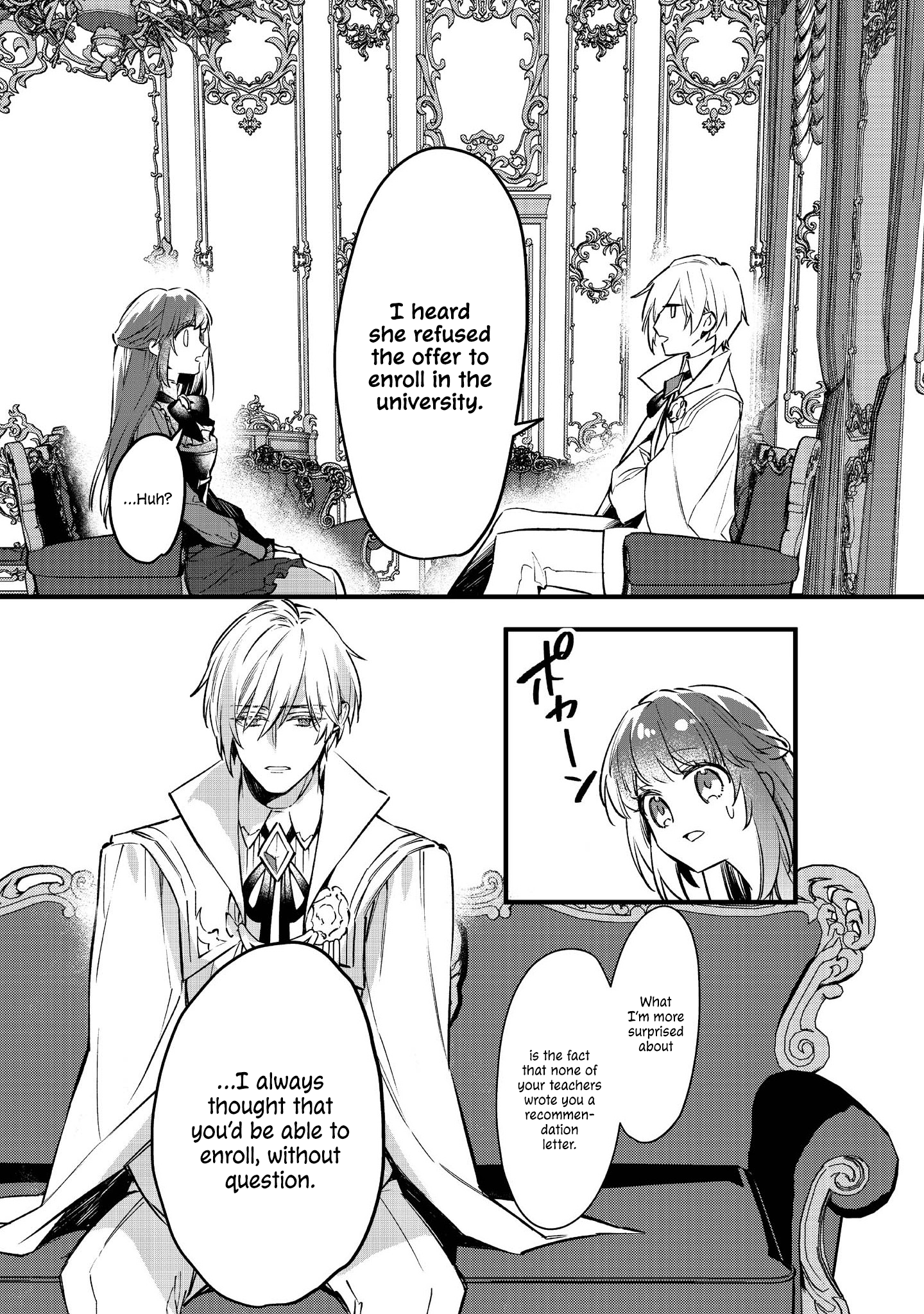 Halaman dari Konyaku Haki Sareta Kaedama Reijou, Hatsukoi no Toshiue Ouji ni Dekiai Sareru Chapter 2