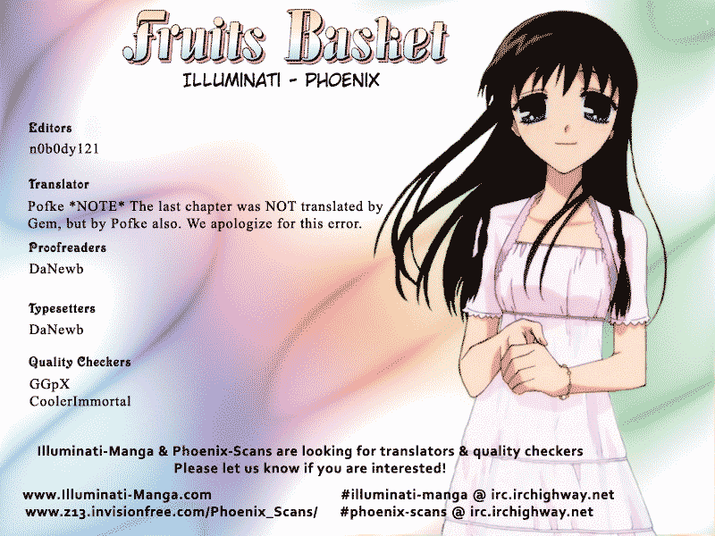 Halaman dari Fruits Basket Chapter 110
