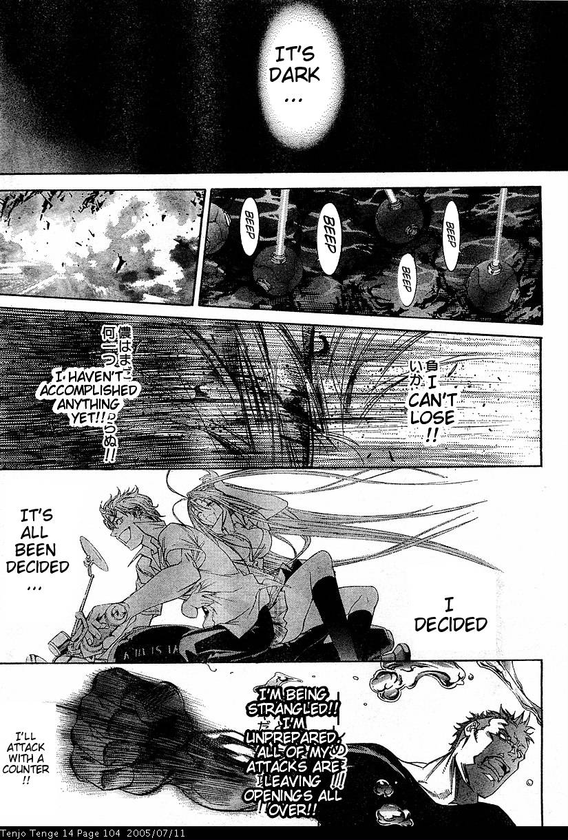 Halaman dari Tenjou Tenge Chapter 85