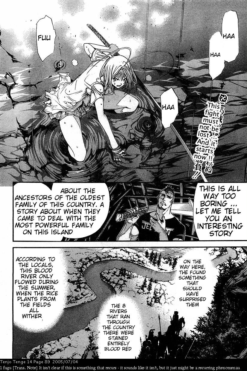 Halaman dari Tenjou Tenge Chapter 85