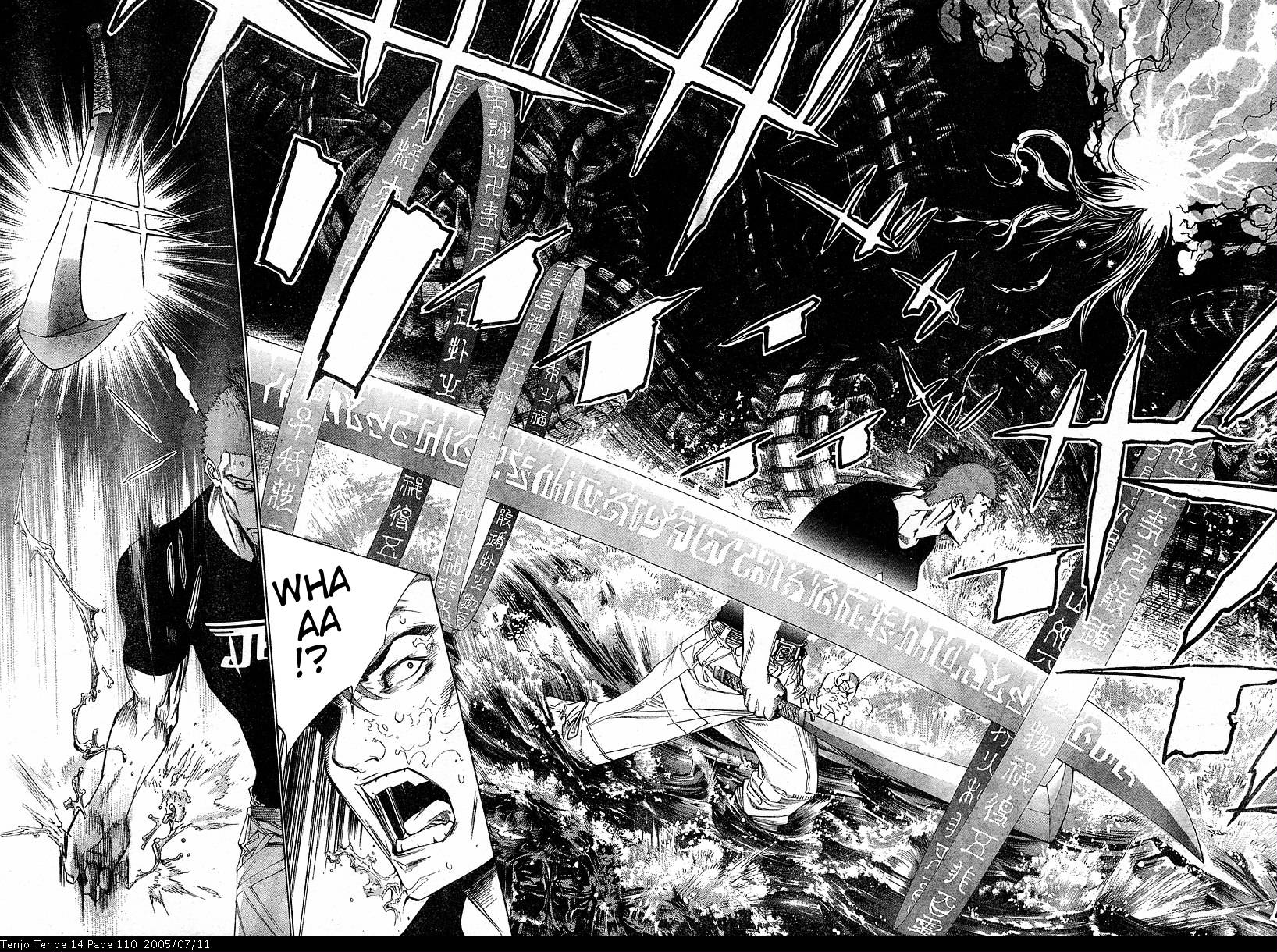 Halaman dari Tenjou Tenge Chapter 85