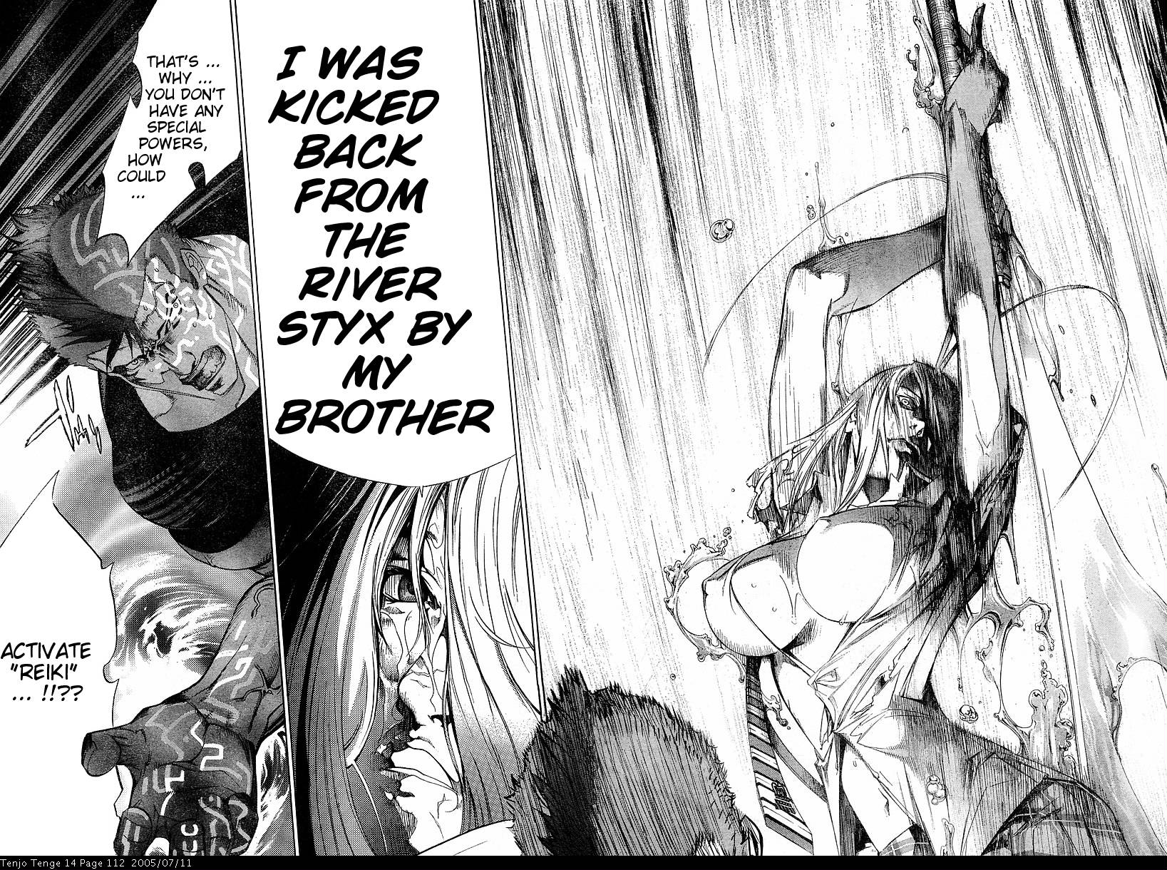 Halaman dari Tenjou Tenge Chapter 85