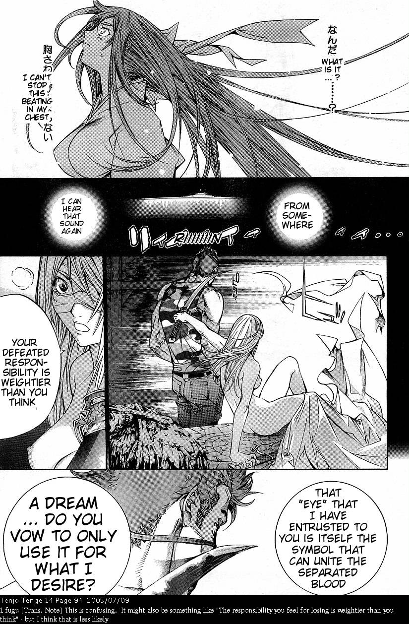Halaman dari Tenjou Tenge Chapter 85