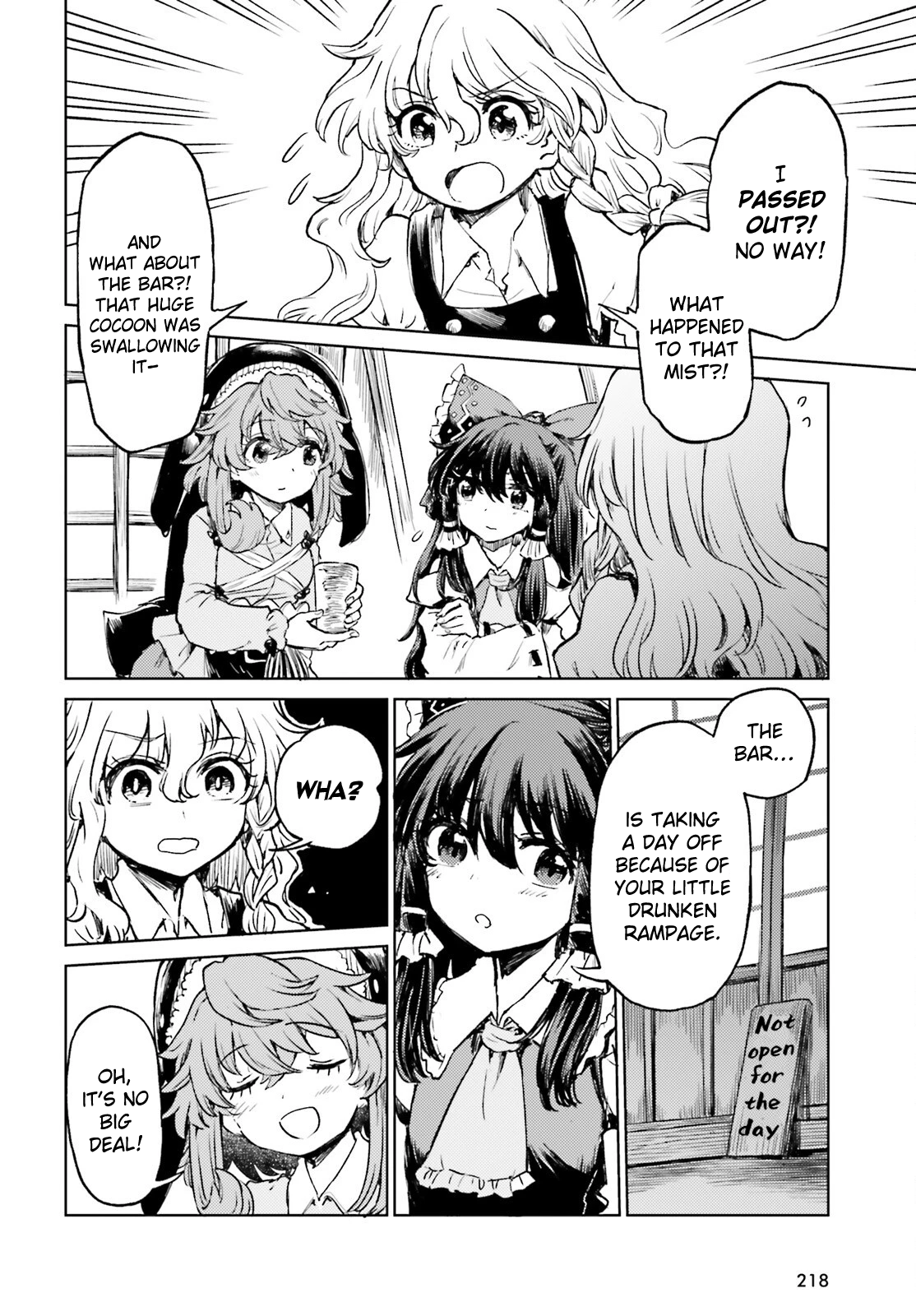 Touhou Suichouka ~ Lotus Eater-tachi no Suisei Chapter 60 Page 21