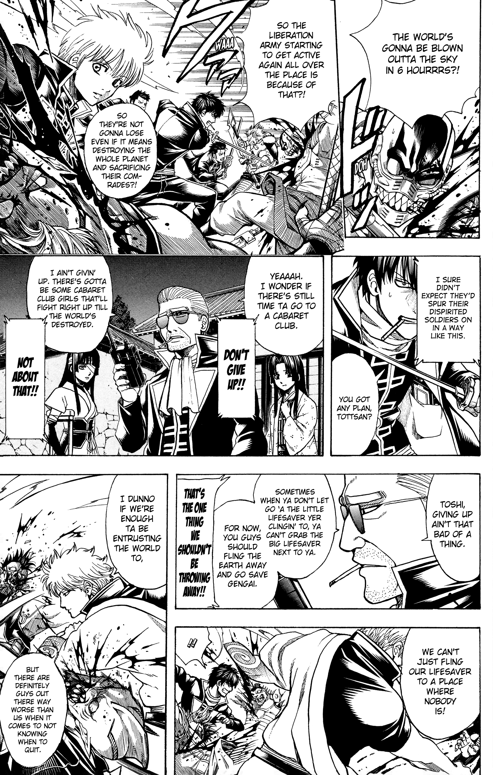 Halaman dari Gintama Chapter 631